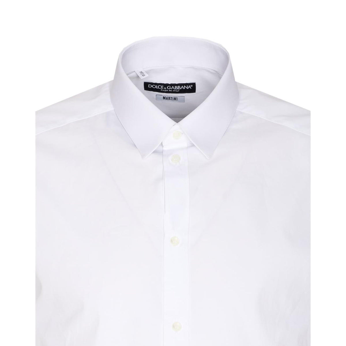 Dolce&Gabbana Men Stretch Cotton Gold-Fit Shirt DOLCE & GABBANA