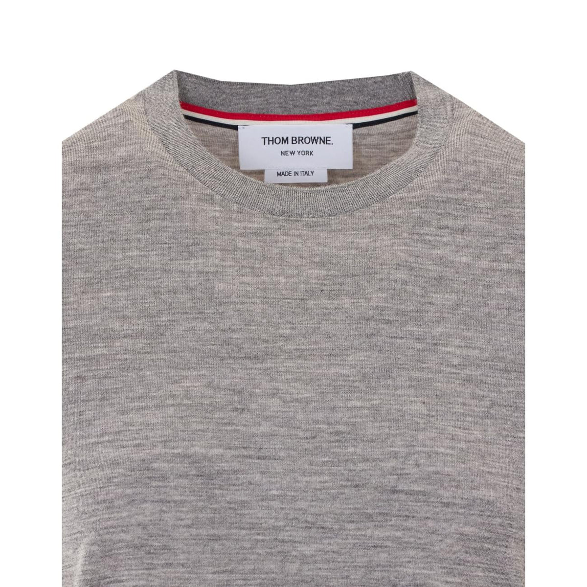 Thom Browne Women Stripe Logo T-Shirt THOM BROWNE