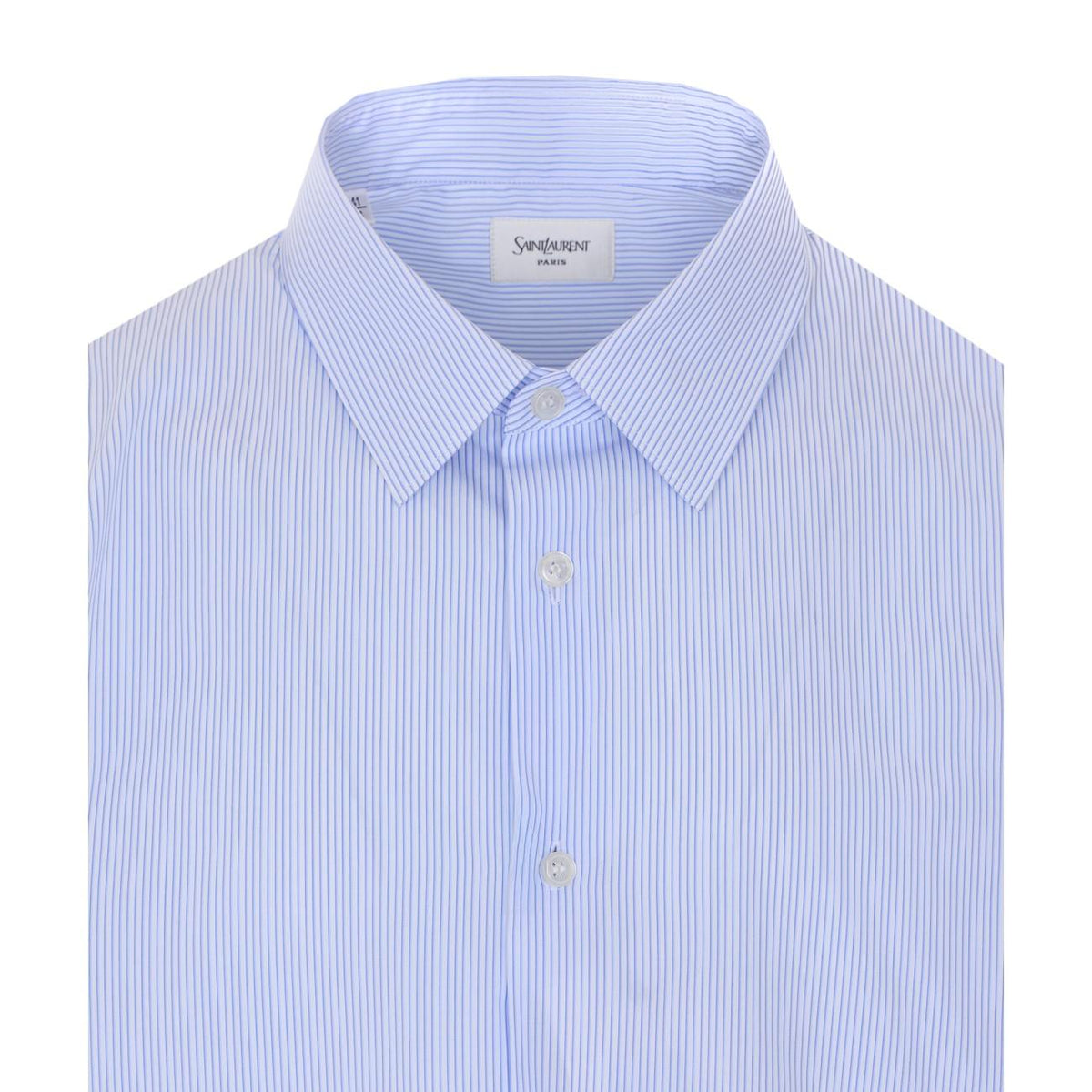 Saint Laurent Men Striped Cassandre Shirt SAINT LAURENT