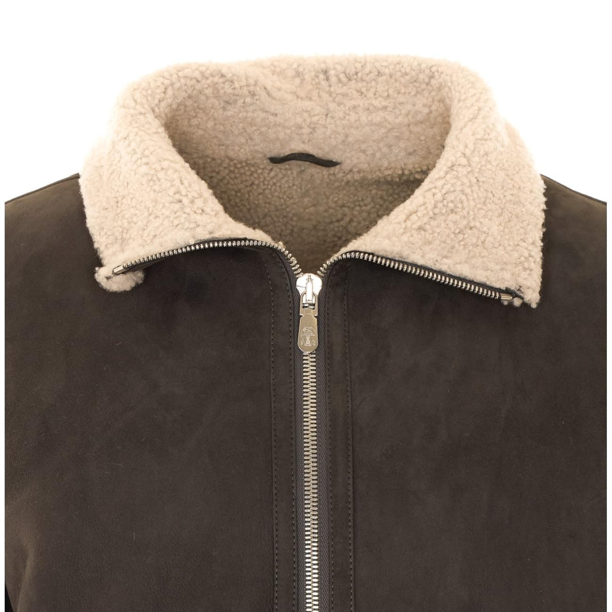Brunello Cucinelli Men Suede Bomber BRUNELLO CUCINELLI