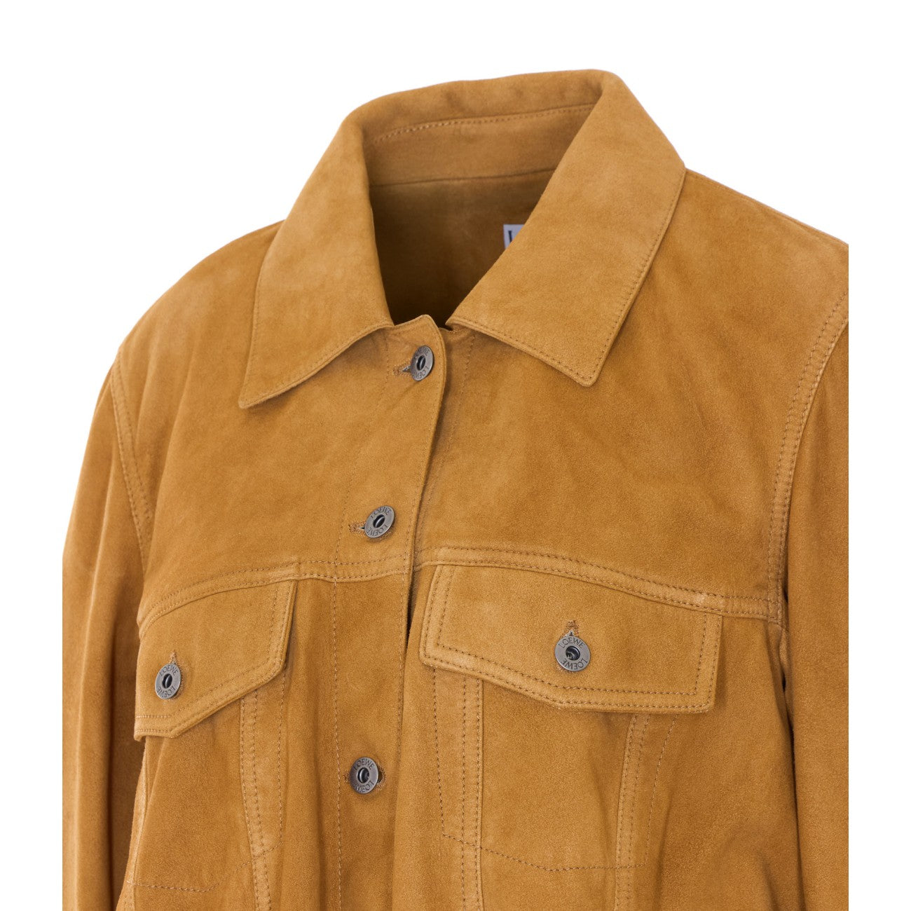 Loewe Women Suede Goatskin Jacket LOEWE
