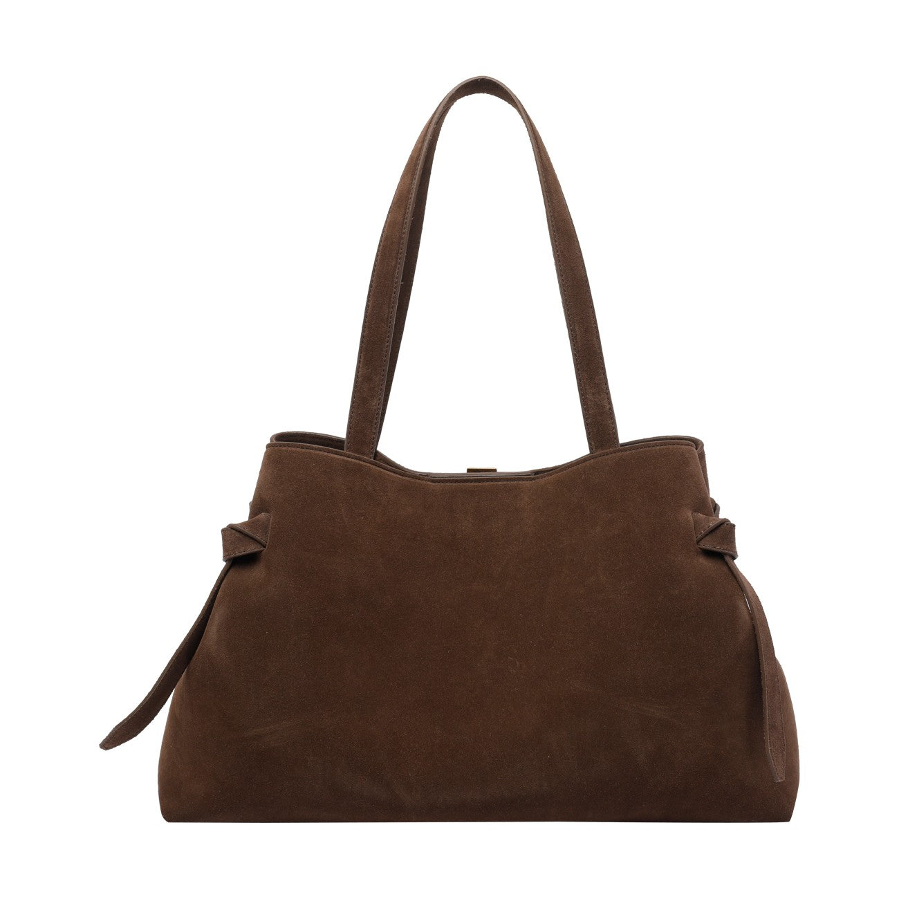 Yuzefi Women Suede Gyoza Tote Bag YUZEFI