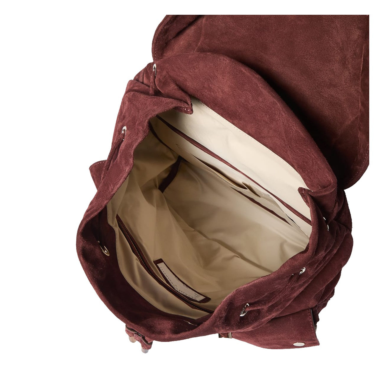 Brunello Cucinelli Men Suede Leisure Backpack BRUNELLO CUCINELLI
