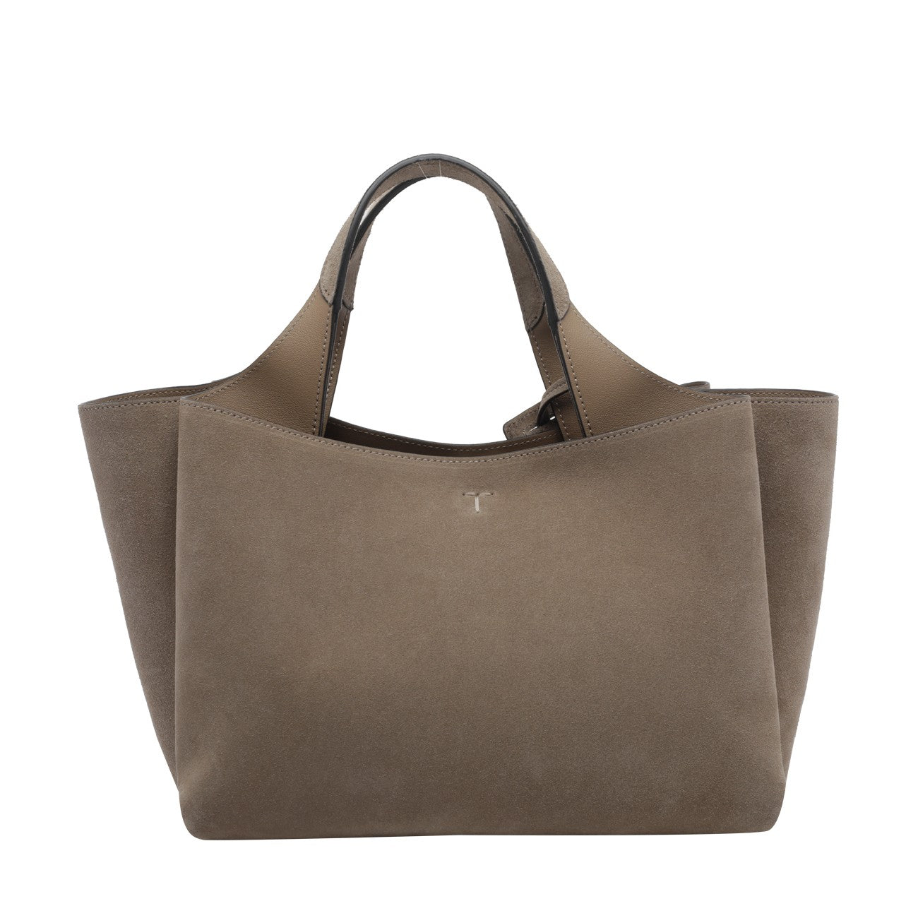 Tod's Women Suede Mini Handbag With T Timeless Charm TOD'S