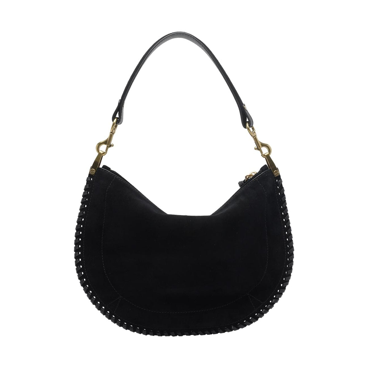 Isabel Marant Women Suede Oskan Soft Zip Shoulder Bag ISABEL MARANT