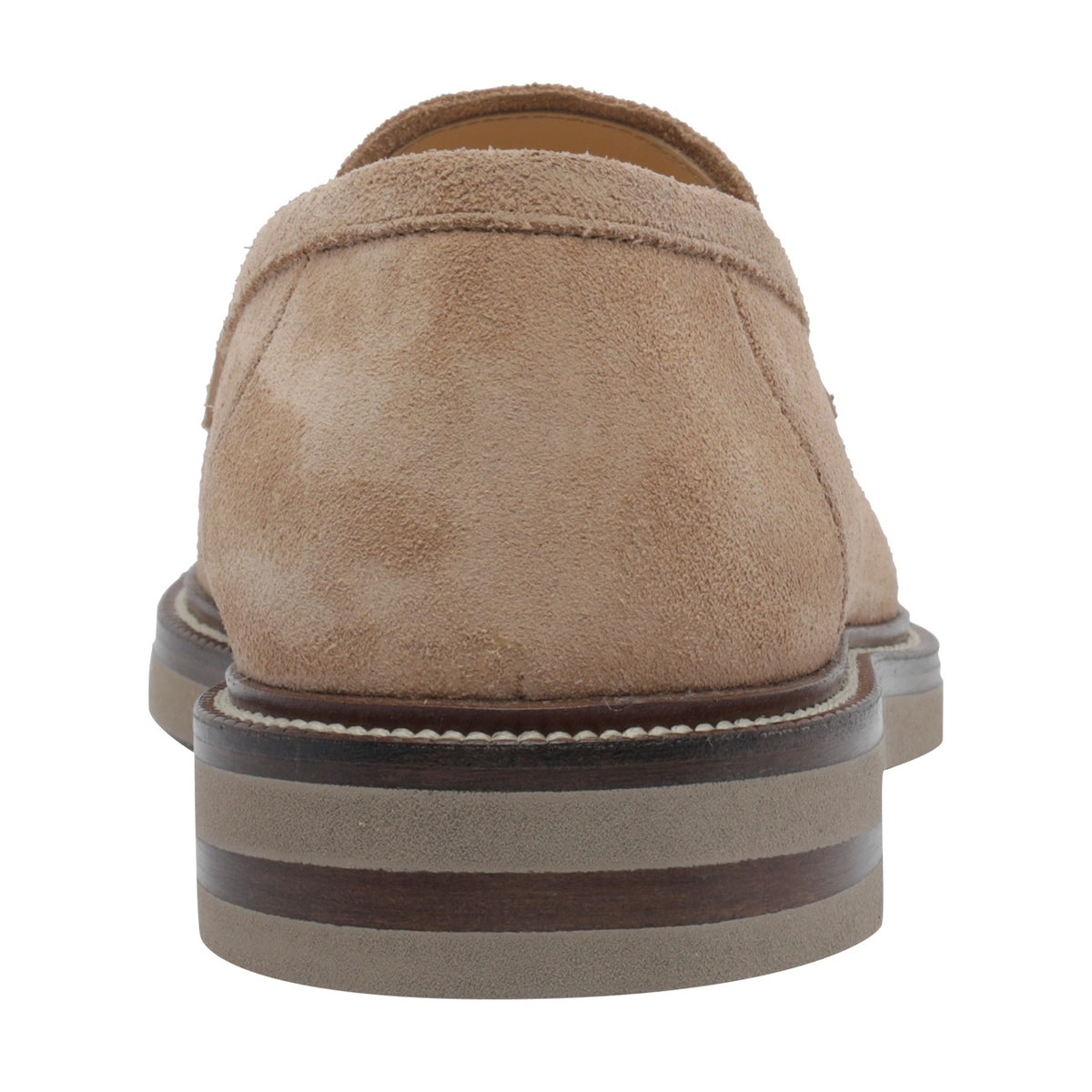 Brunello Cucinelli Men Suede Penny Loafers BRUNELLO CUCINELLI
