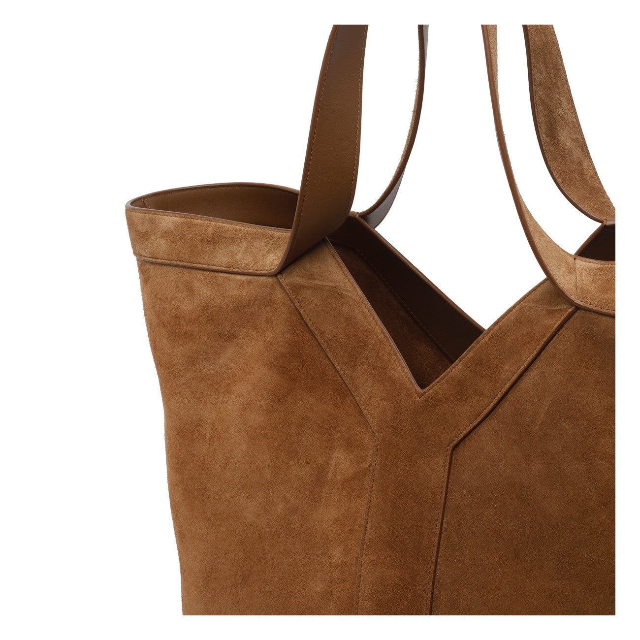 Saint Laurent Women Suede Y Tote Bag SAINT LAURENT