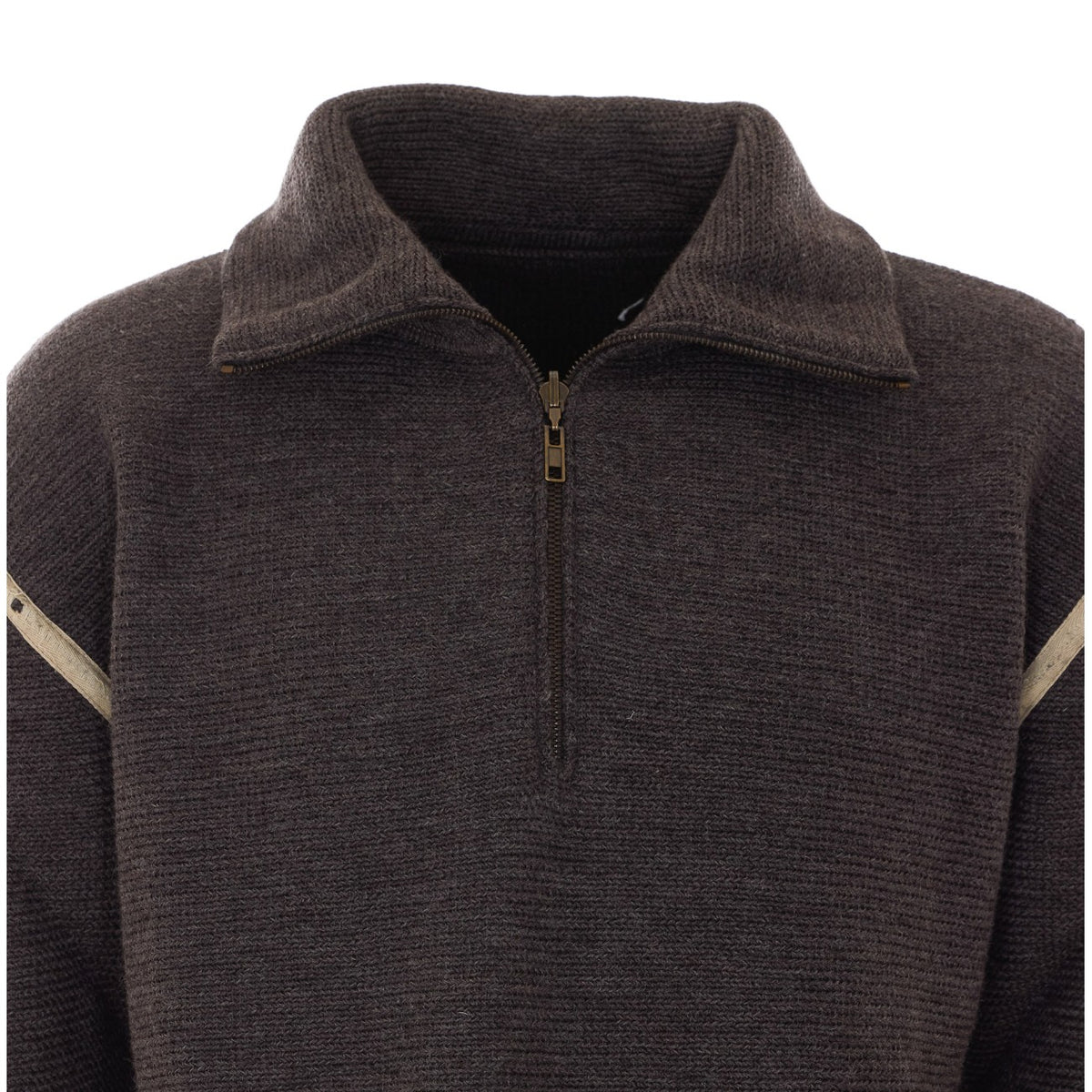 Maison Margiela Men Sweater With Patches On Elbow MAISON MARGIELA