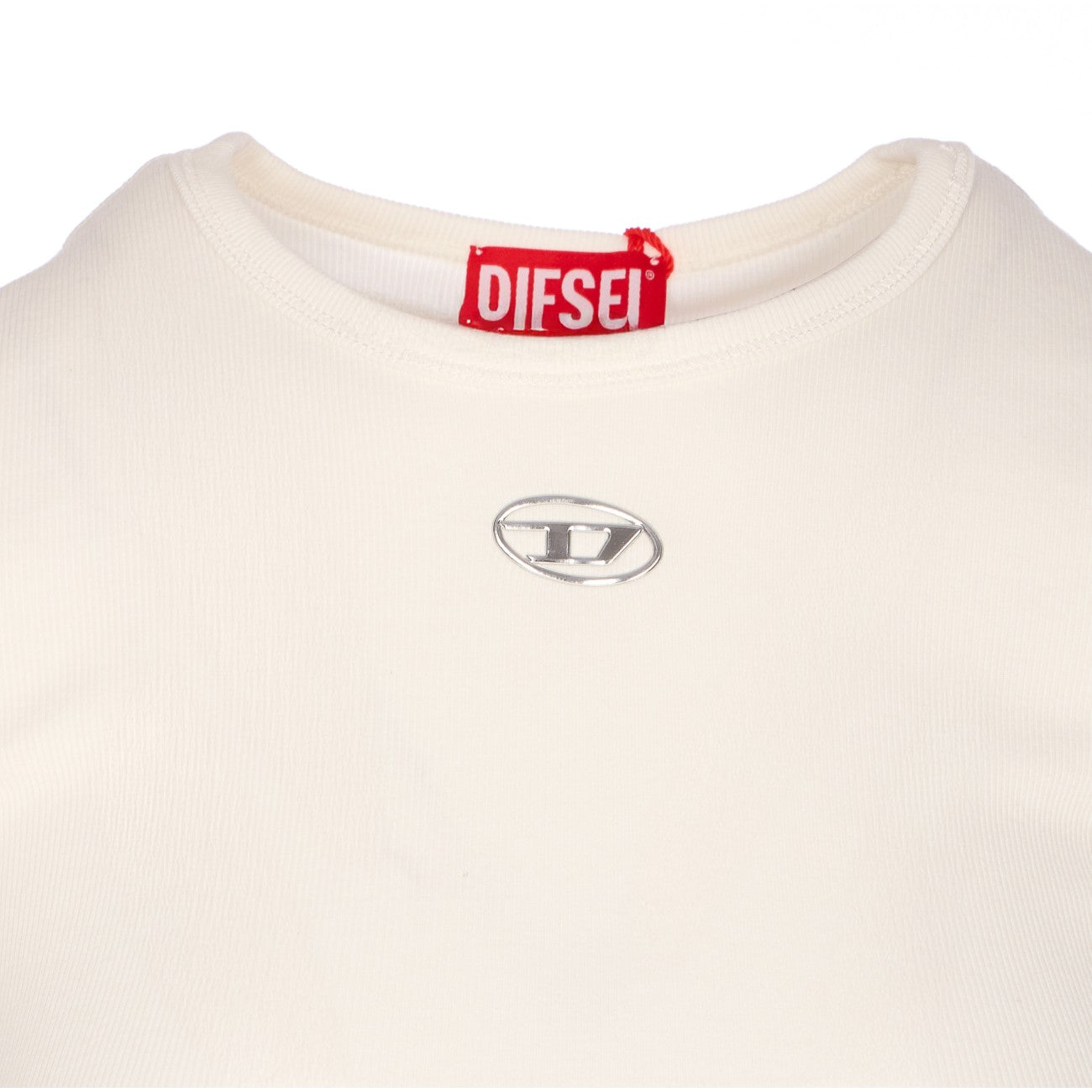 Diesel Women T-Ele-Long-Od T-Shirt DIESEL
