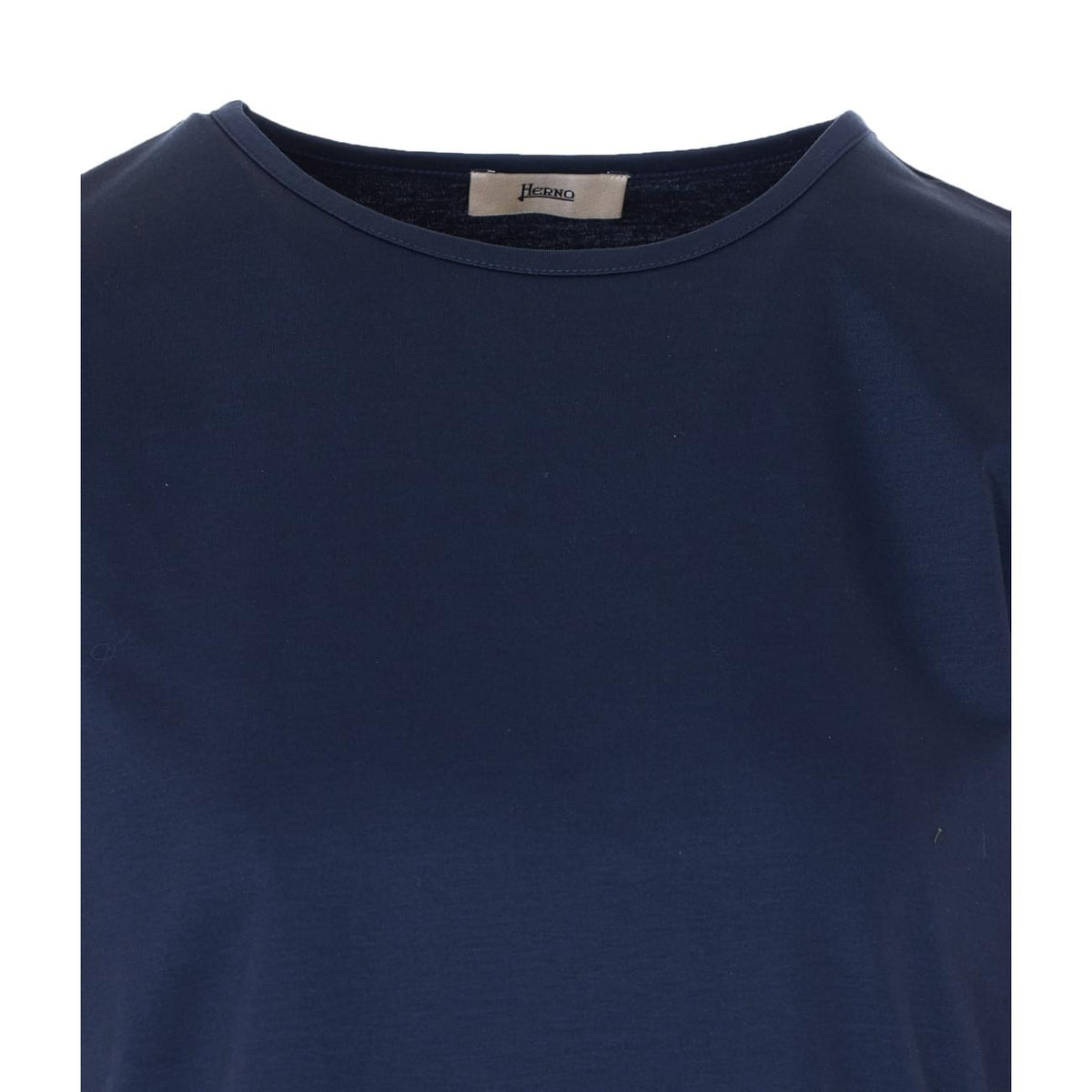 Herno Women T-Shirt With Buttoned Lateral Split HERNO