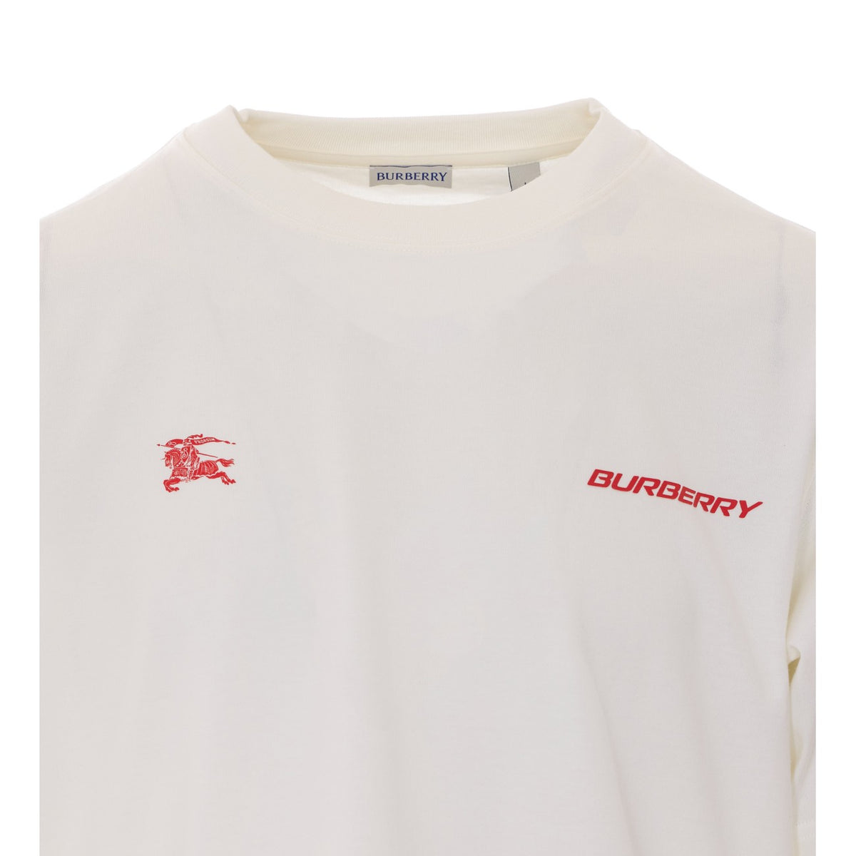 Burberry Men T-Shirt With Logo And London Map BURBERRY