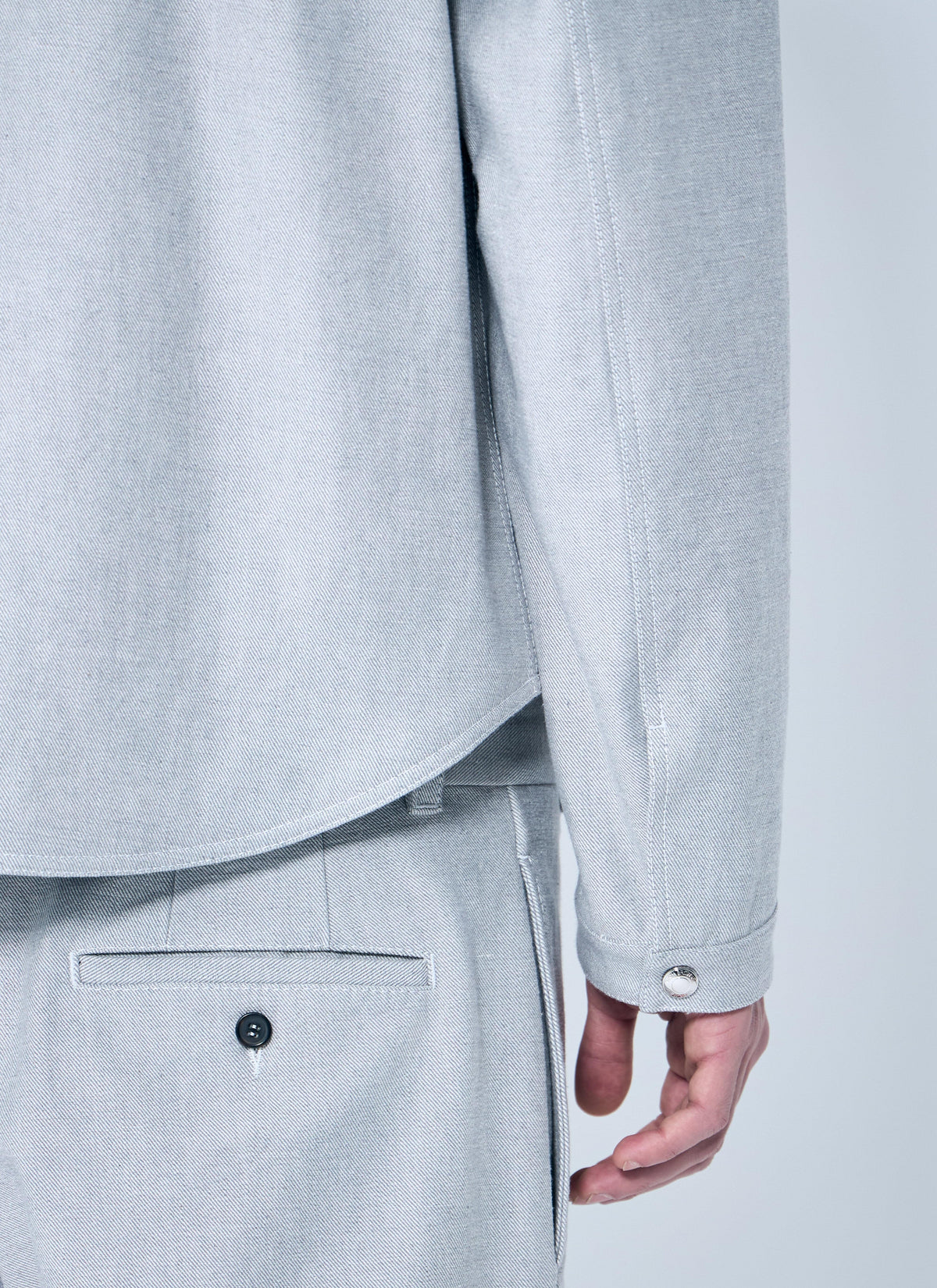 Thom Browne Men Contrast Utility Jacket THOM BROWNE