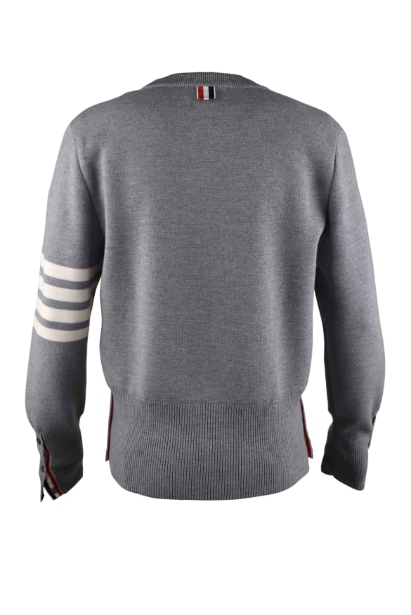 Thom Browne Men Milano Stitch Pullover THOM BROWNE