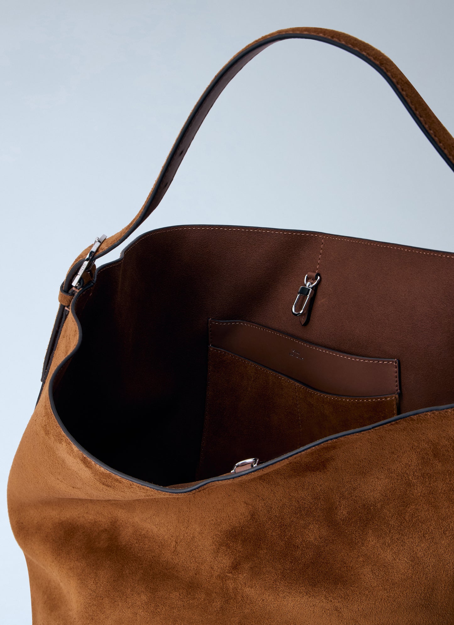 Toteme Women Suede Belted Tote Bag TOTEME