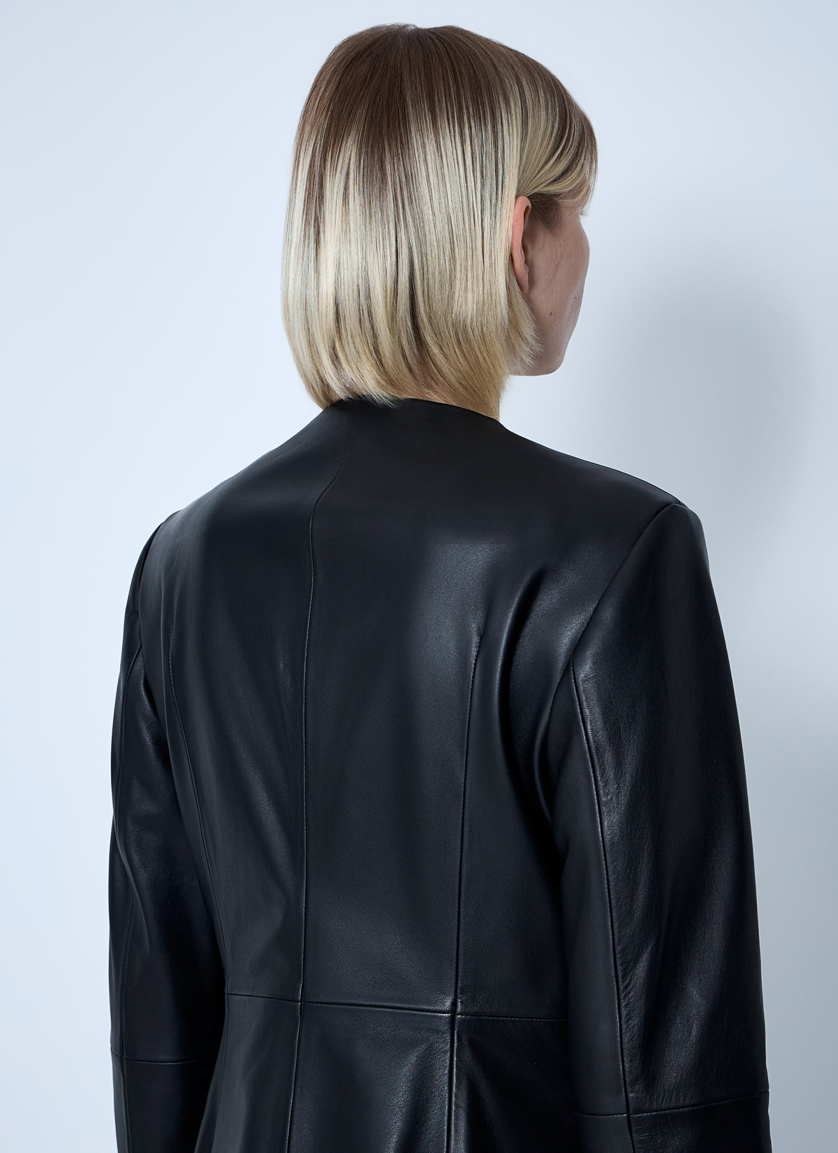 Toteme Women Collarless Leather Jacket TOTEME
