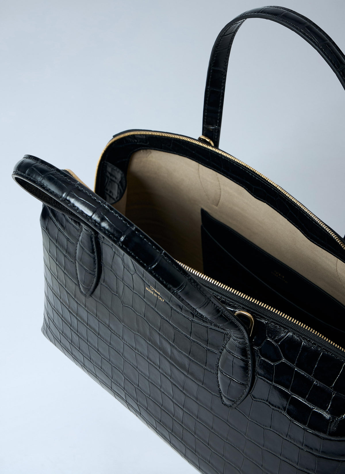 Toteme Women Croc-Embossed Day Tote Bag TOTEME