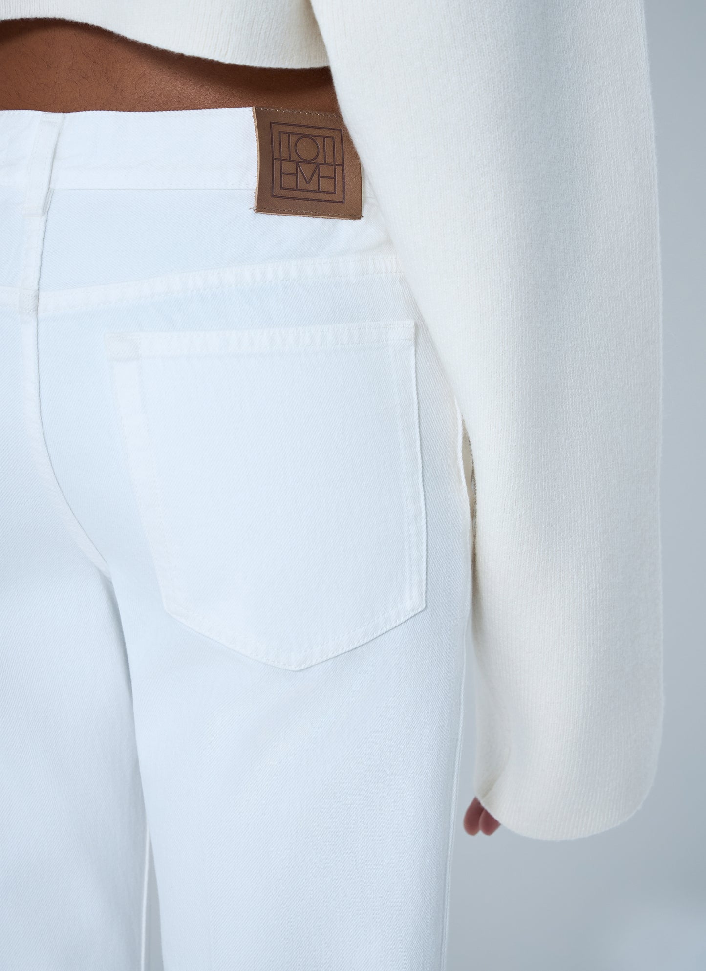 Toteme Women Flared Denim Trousers TOTEME