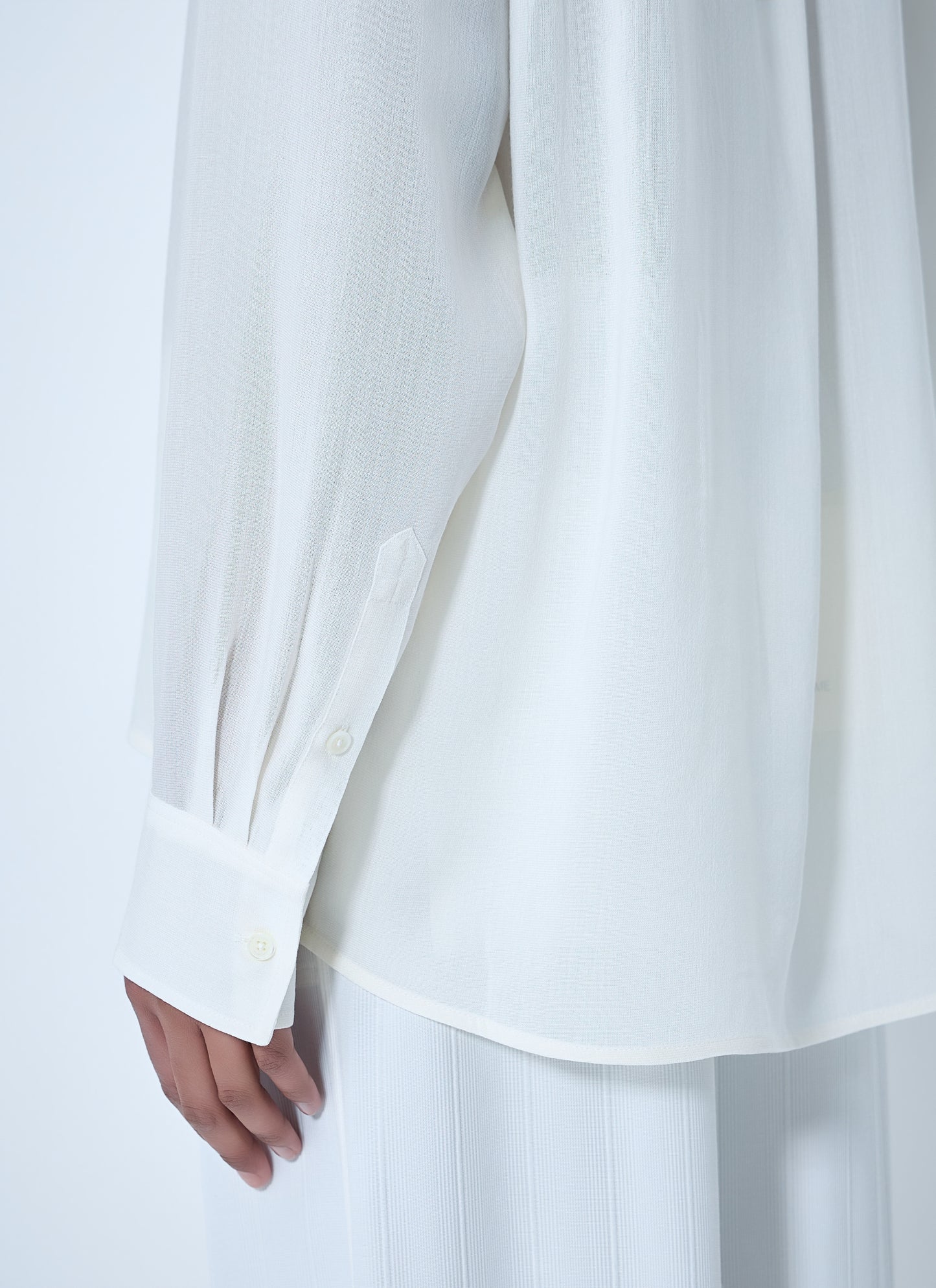 Toteme Women Sheer Silk Blouse TOTEME