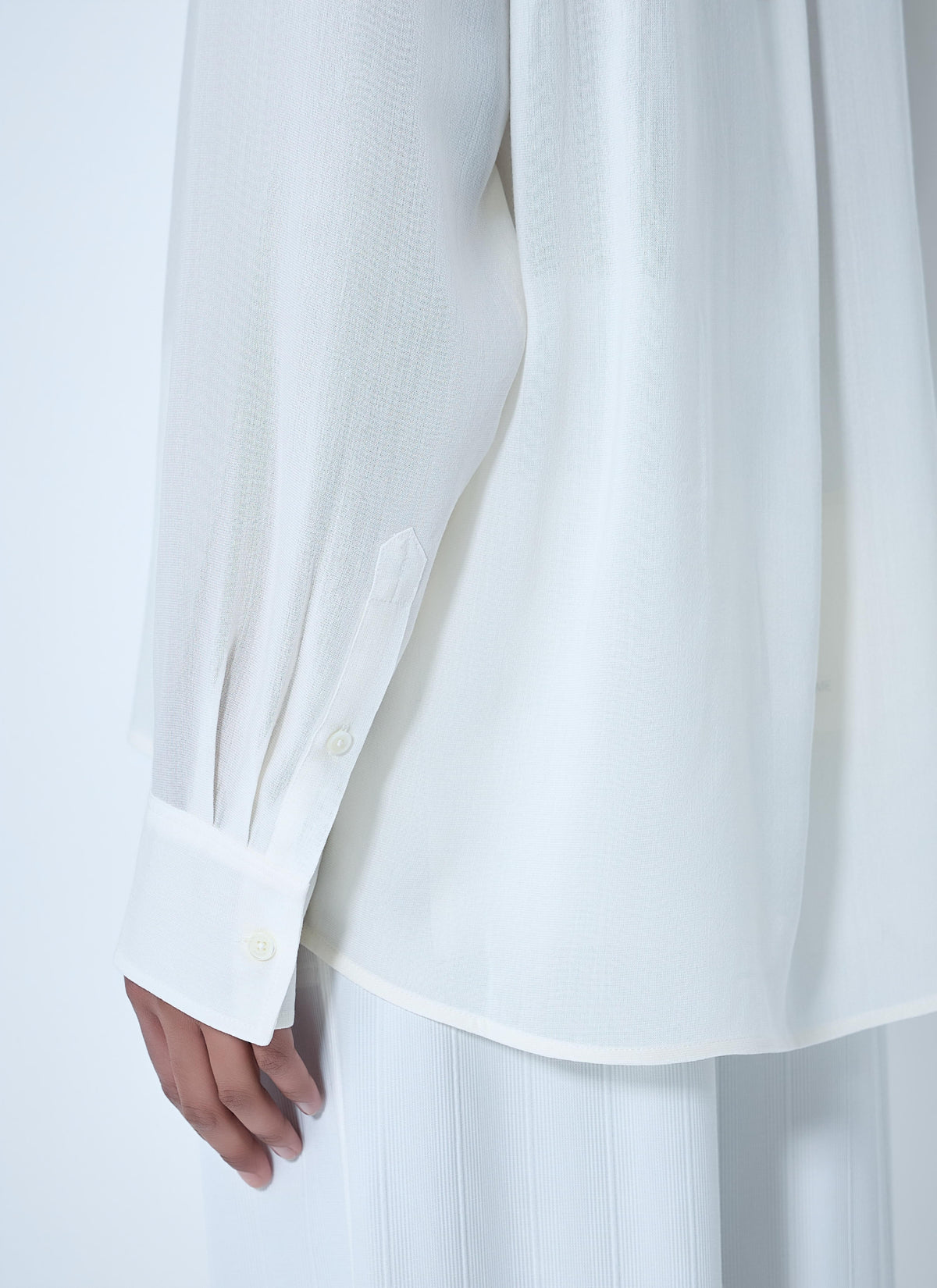 Toteme Women Sheer Silk Blouse TOTEME