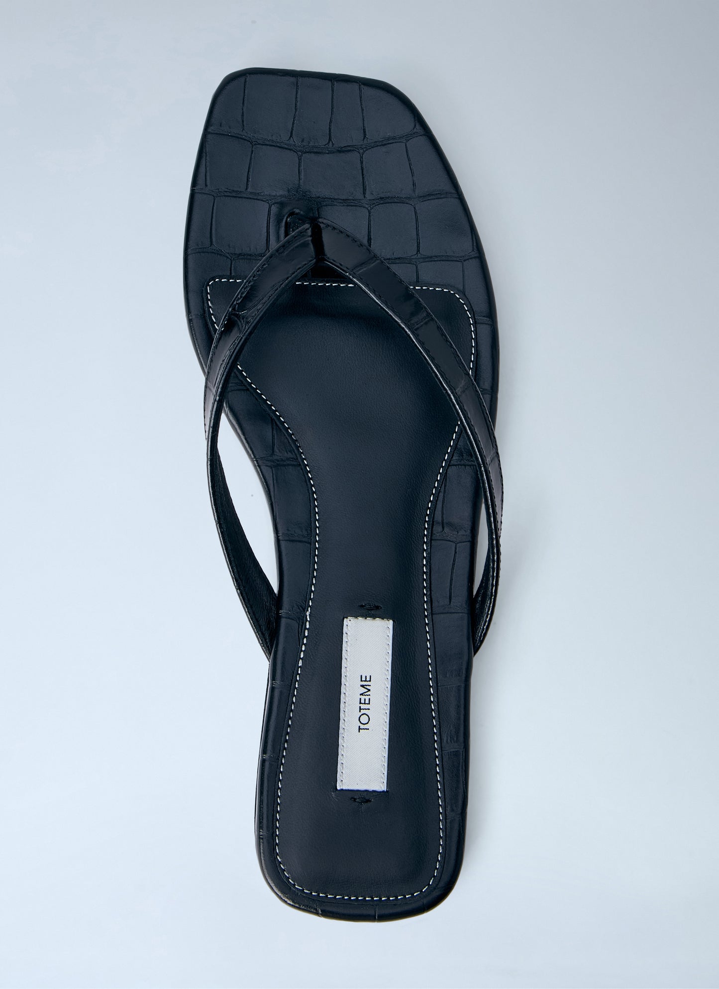 Toteme Women Leather Flip Flops TOTEME