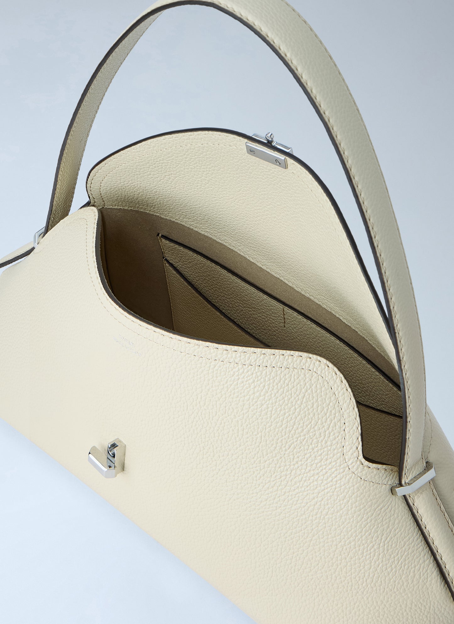 Toteme Women T-Lock Grained-Leather Shoulder Bag TOTEME