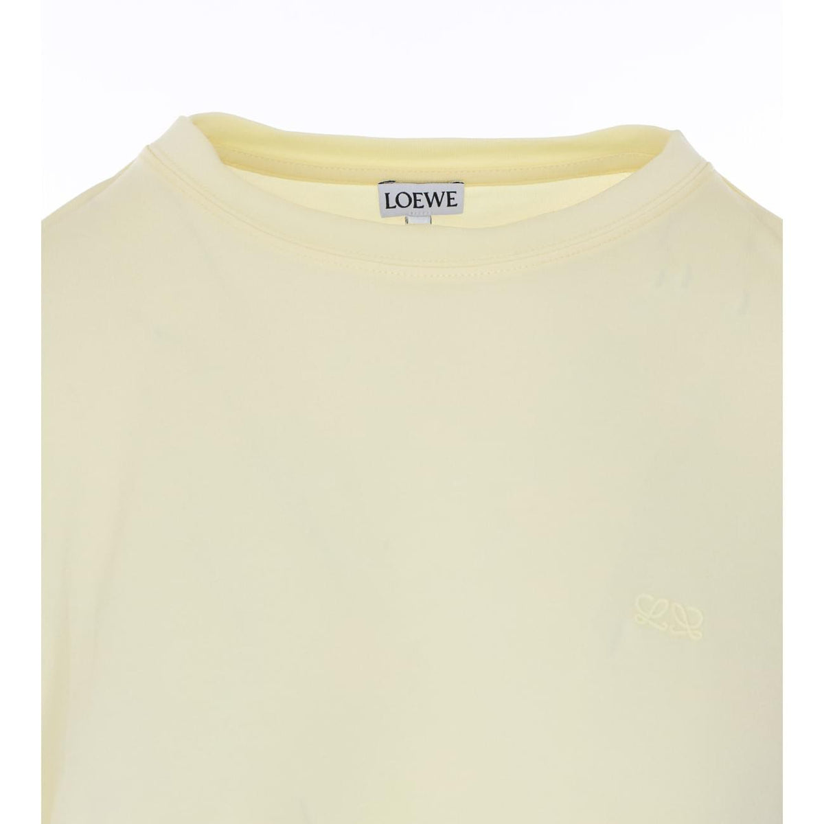 Loewe Women Twisted Draped Top With Anagram Logo LOEWE