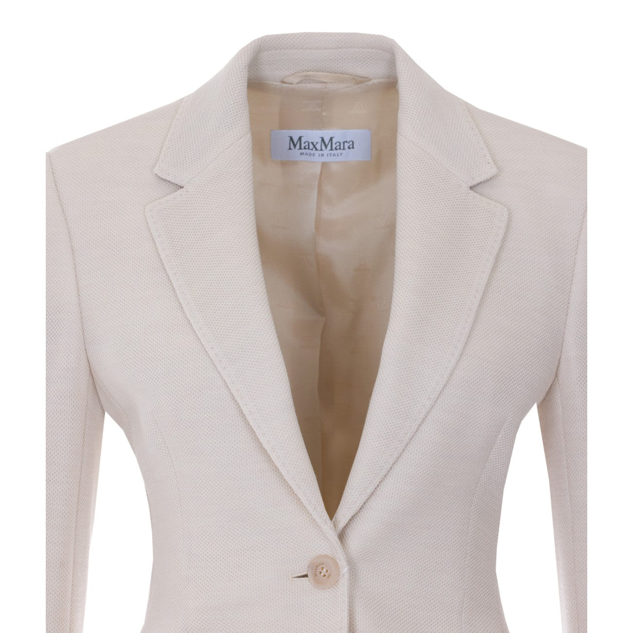 Max Mara Women Utilita Single-Breasted Blazer In Jersey Piquet MAX MARA