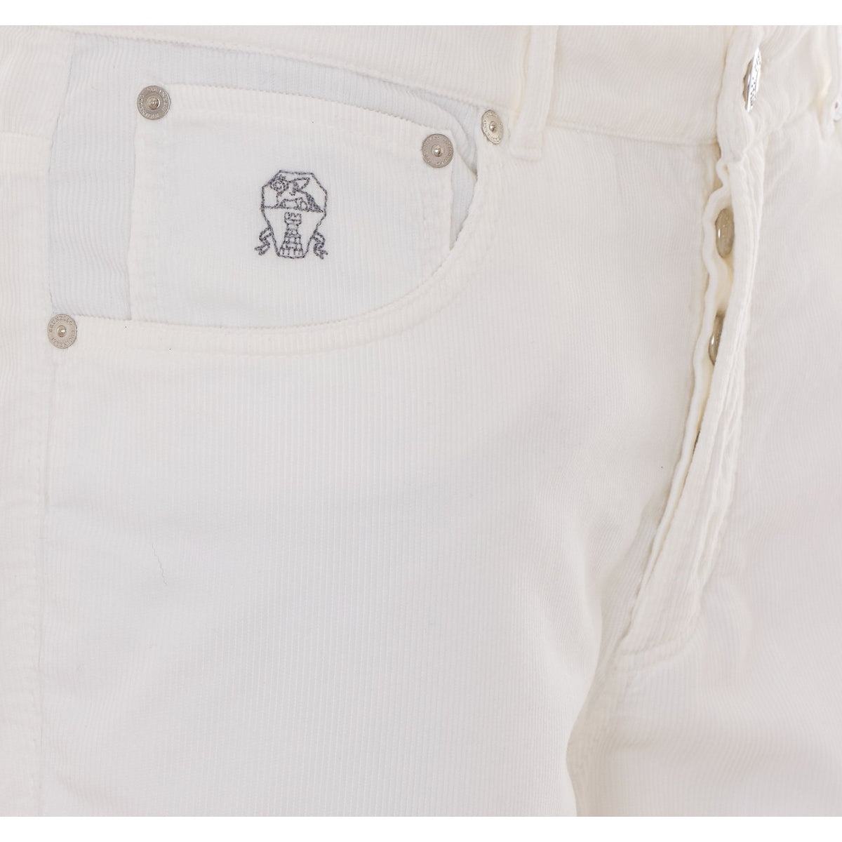 Brunello Cucinelli Men Velvet Italian Fit Pants BRUNELLO CUCINELLI