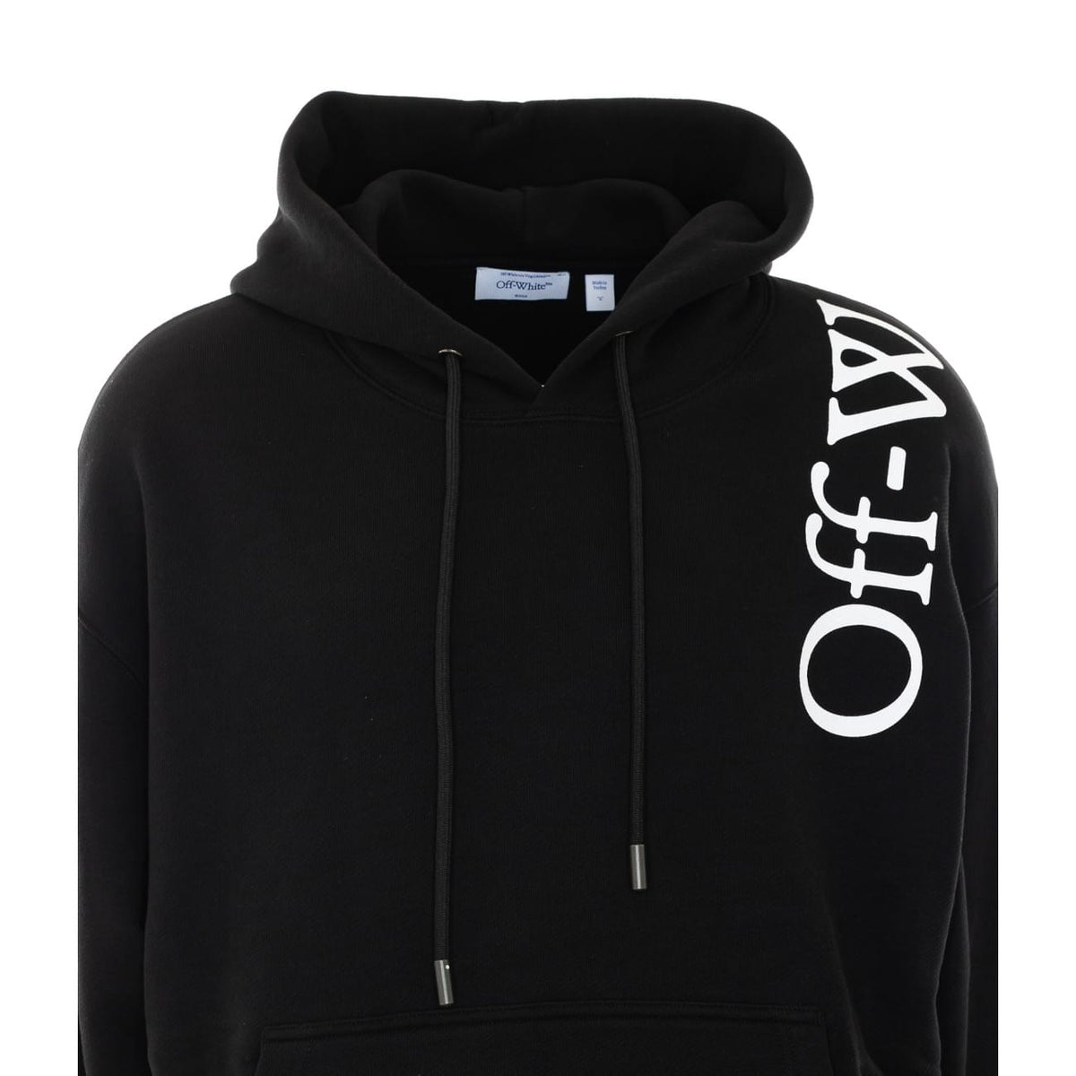 Off White Men Vertical Bookish Skate Hoodie OFF-WHITE