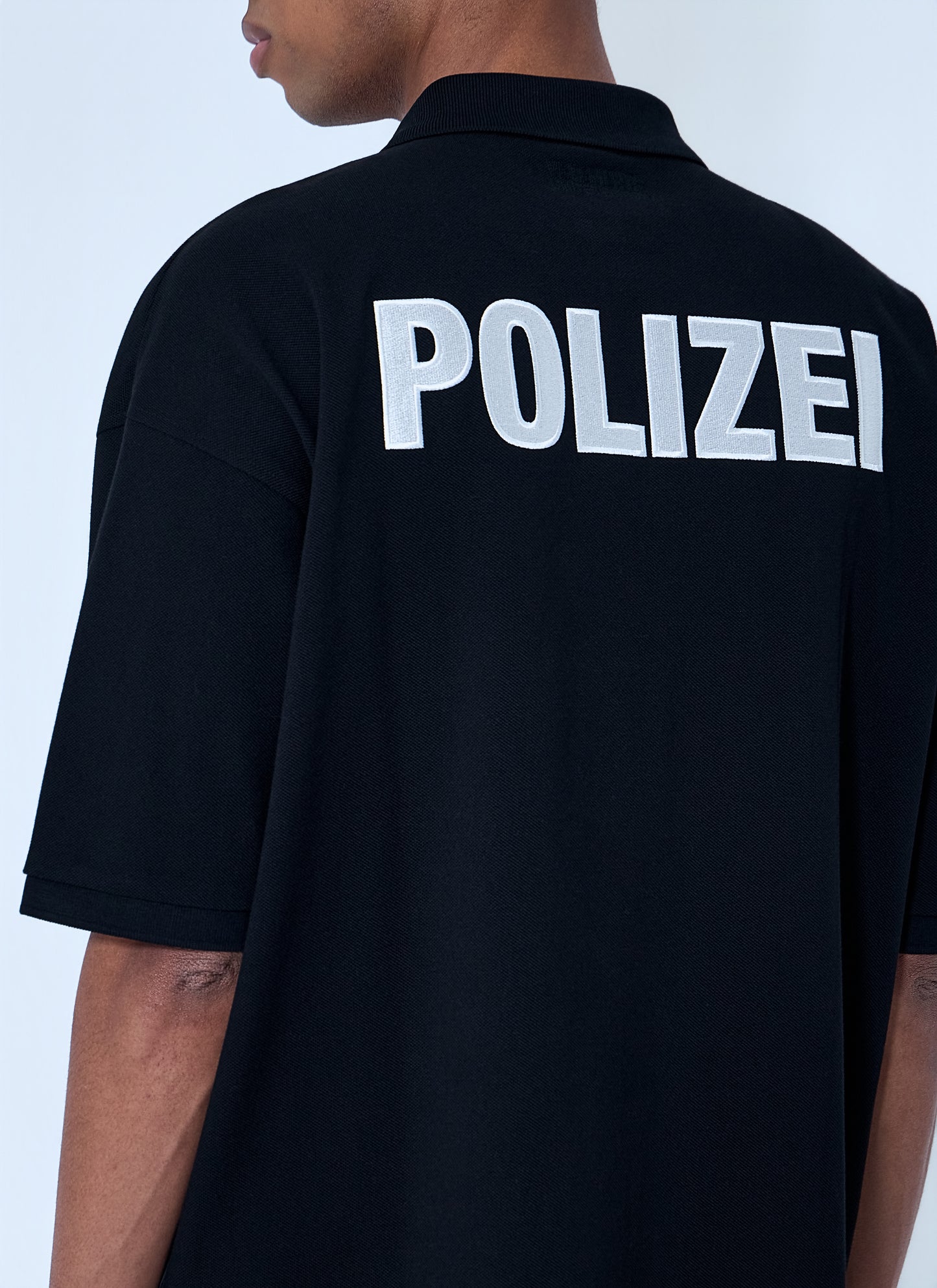 Vetements Men Embroidered Polo Shirt VETEMENTS