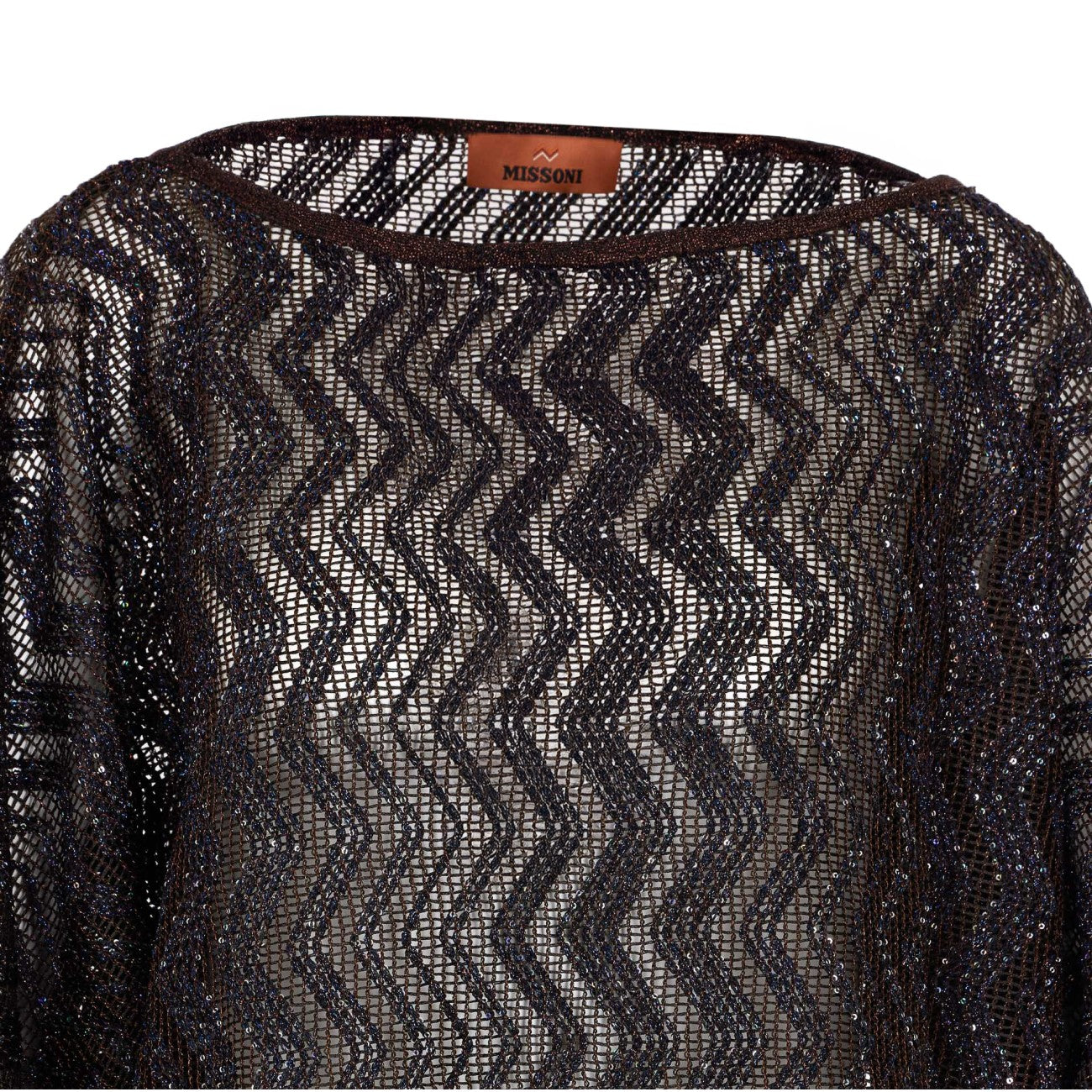 Missoni Women Viscose Blades Zig Zag Cover-Up Kaftan MISSONI