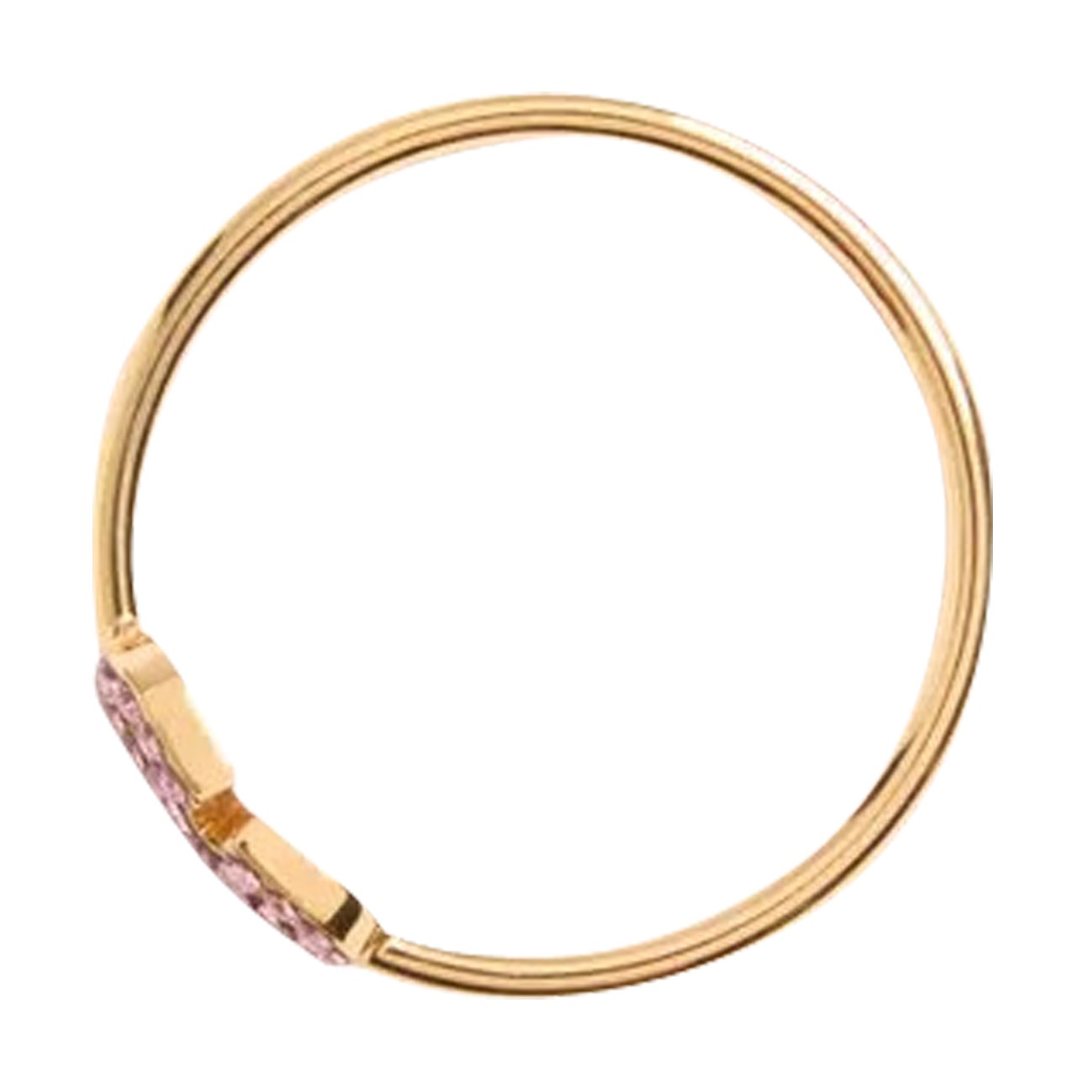 Valentino Garavani Women Vlogo Signature Metal And Swarovski Crystals Ring VALENTINO GARAVANI