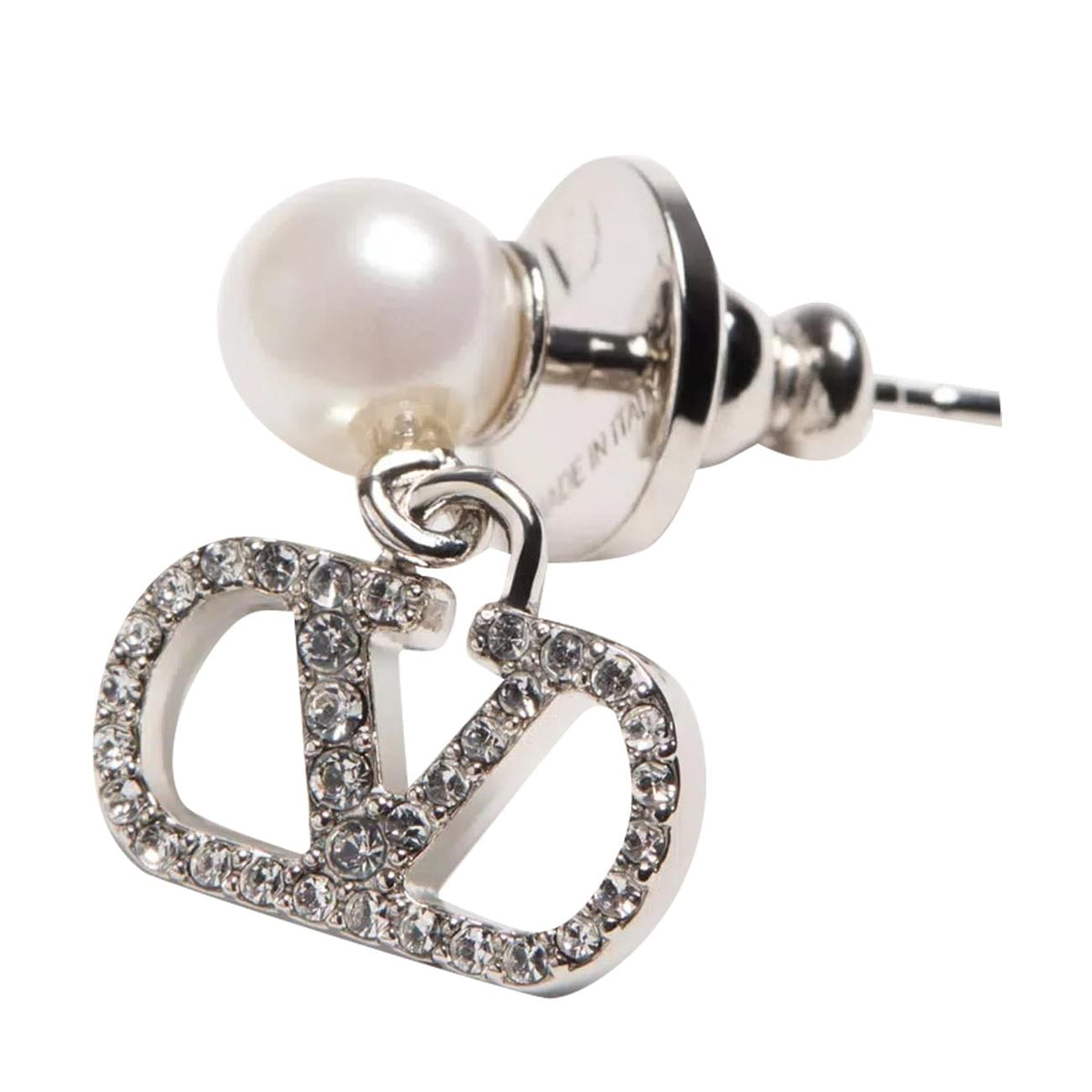 Valentino Garavani Women Vlogo Signature Pearl Earrings VALENTINO GARAVANI