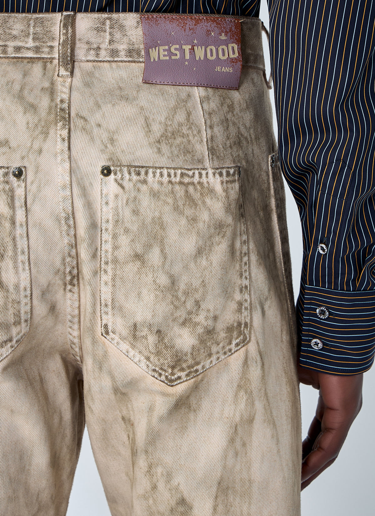 Vivienne Westwood Men Wide-Leg Denim Jeans VIVIENNE WESTWOOD