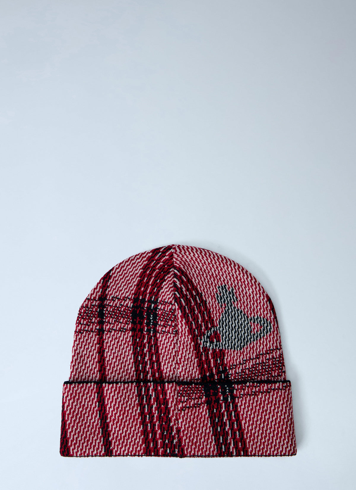 Vivienne Westwood Men Check Knit Beanie VIVIENNE WESTWOOD