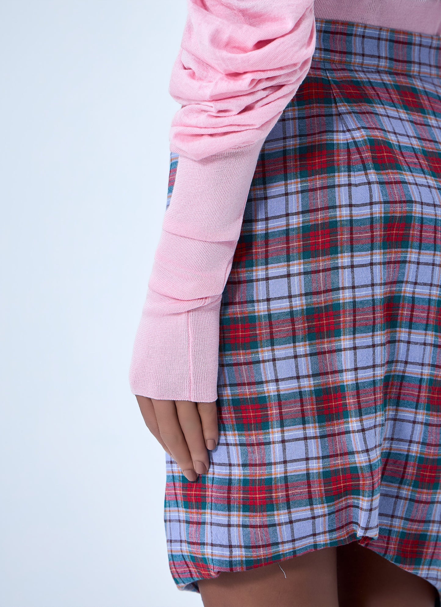 Vivienne Westwood Women Draped Plaid Skirt VIVIENNE WESTWOOD