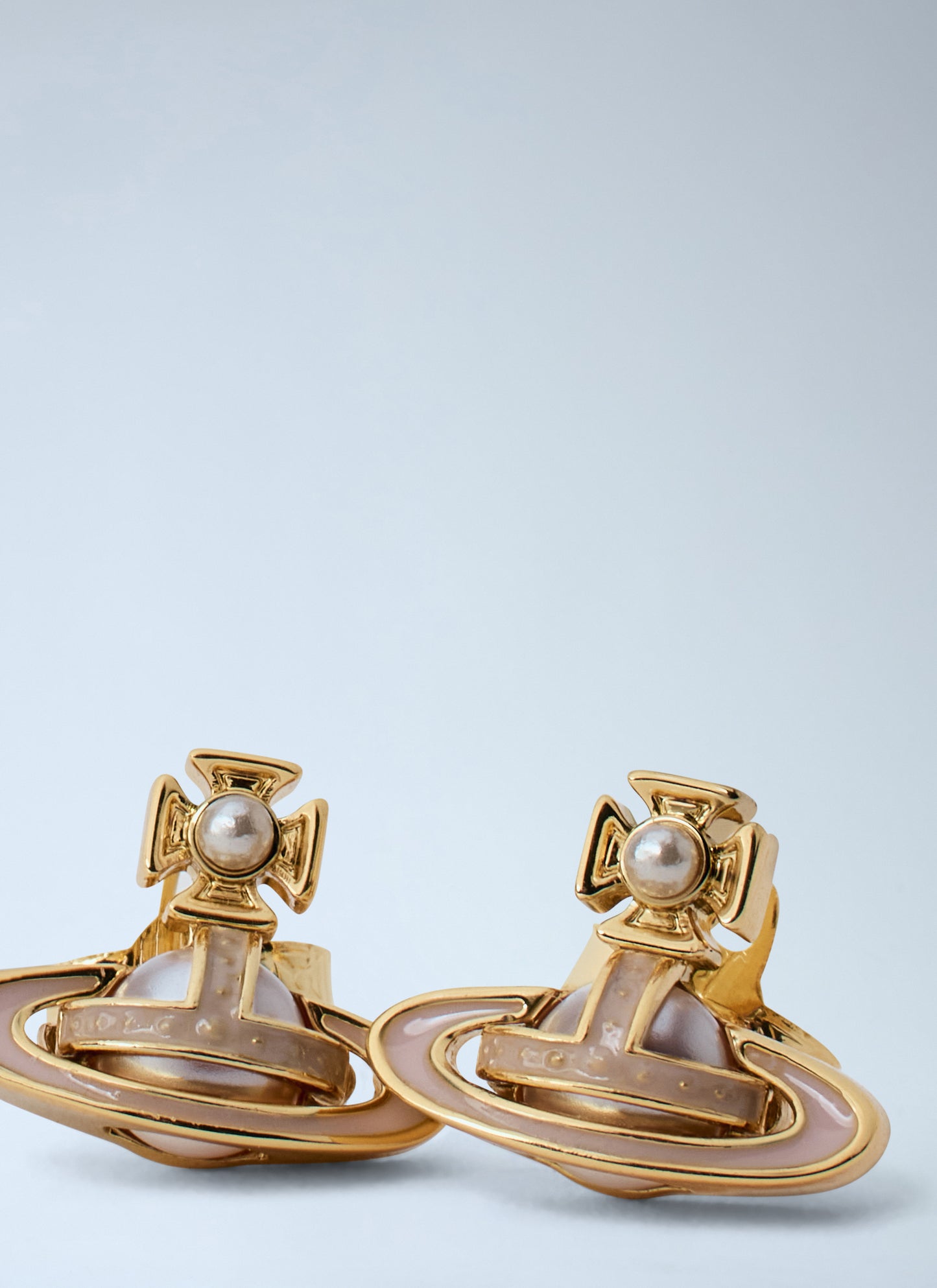 Vivienne Westwood Women Simonetta Bas Relief Stud Earrings VIVIENNE WESTWOOD
