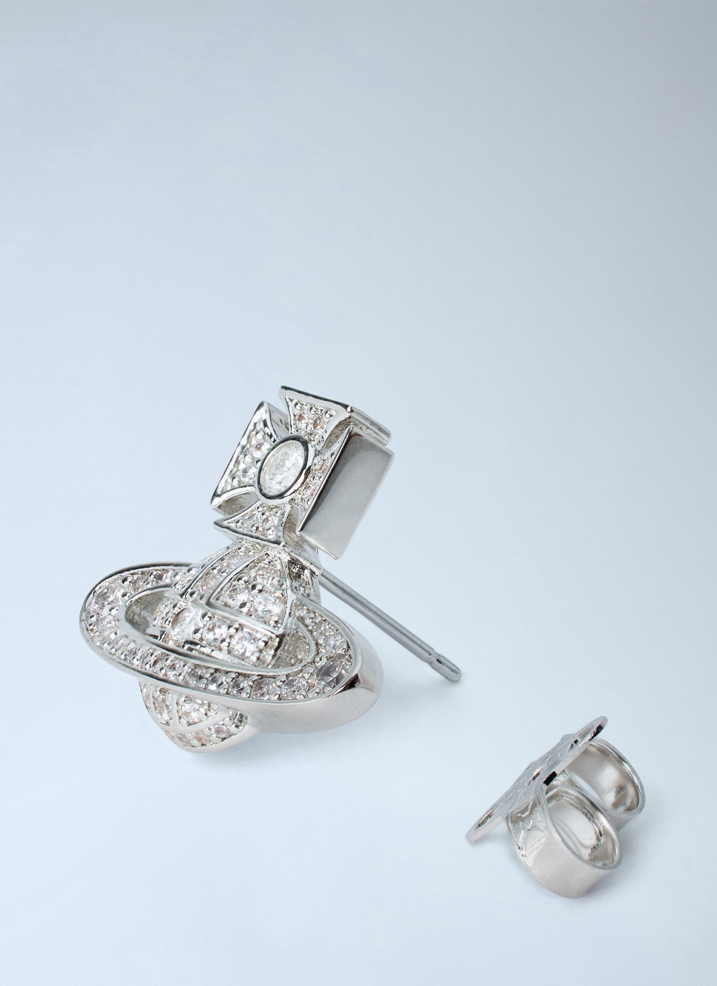 Vivienne Westwood Men Carmela Bas Relief Earrings VIVIENNE WESTWOOD