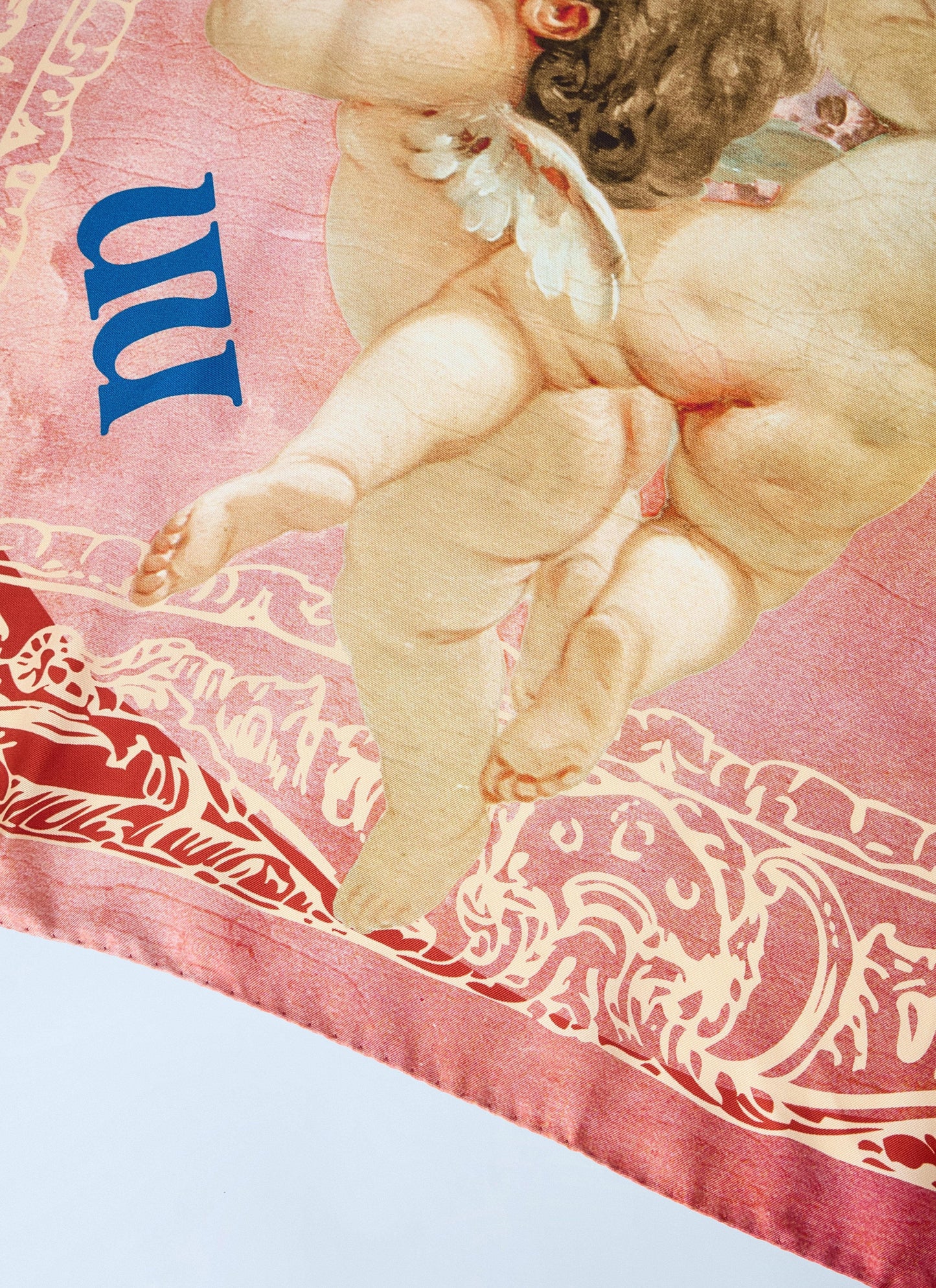 Vivienne Westwood Women Cherub Motif Silk Scarf VIVIENNE WESTWOOD