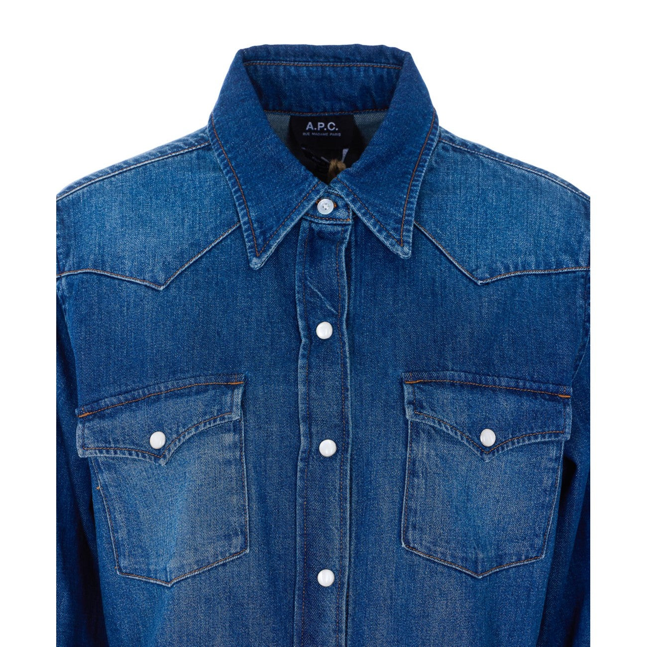 A.P.C. Women Western Denim Shirt A.P.C.