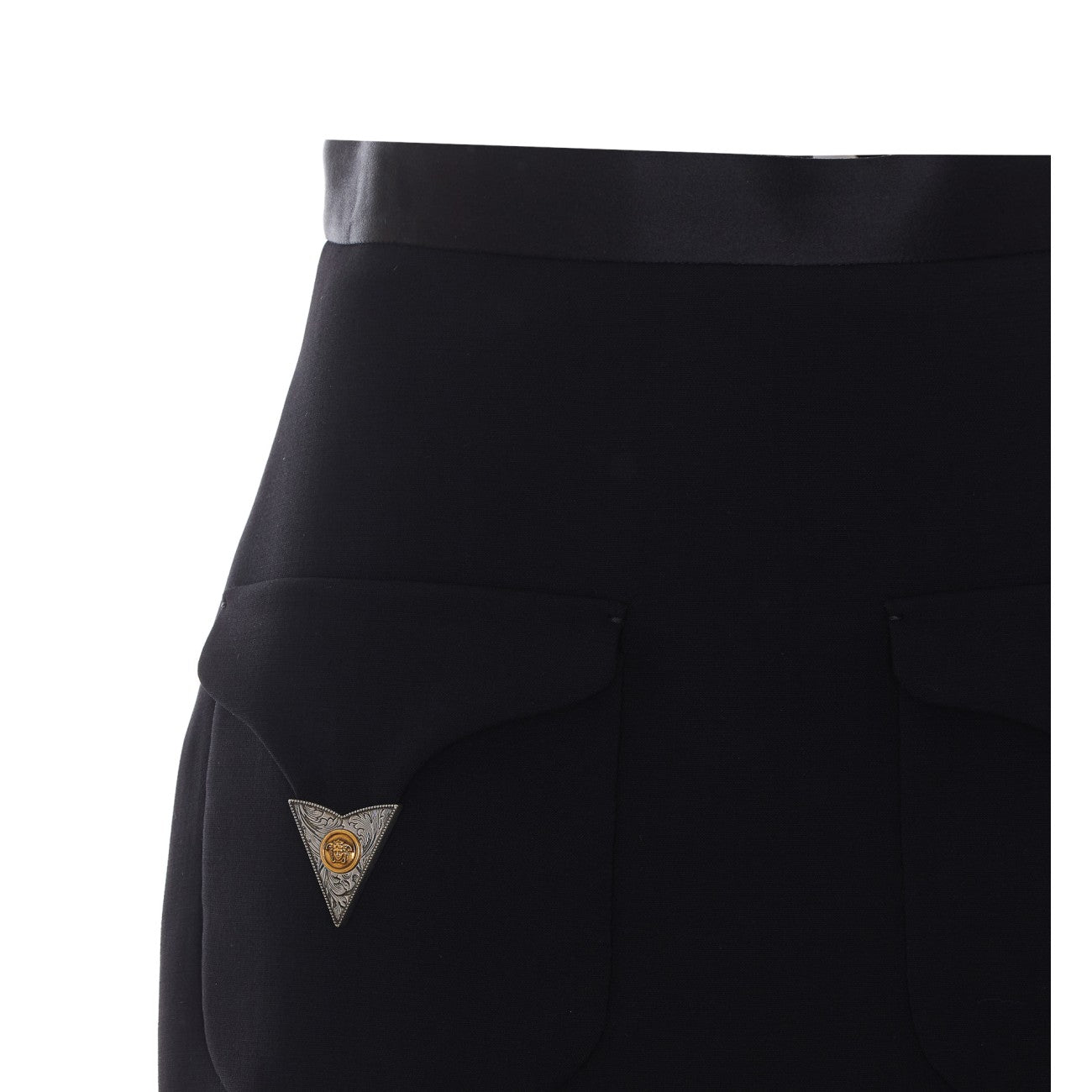 Versace Women Wool Mini Skirt VERSACE