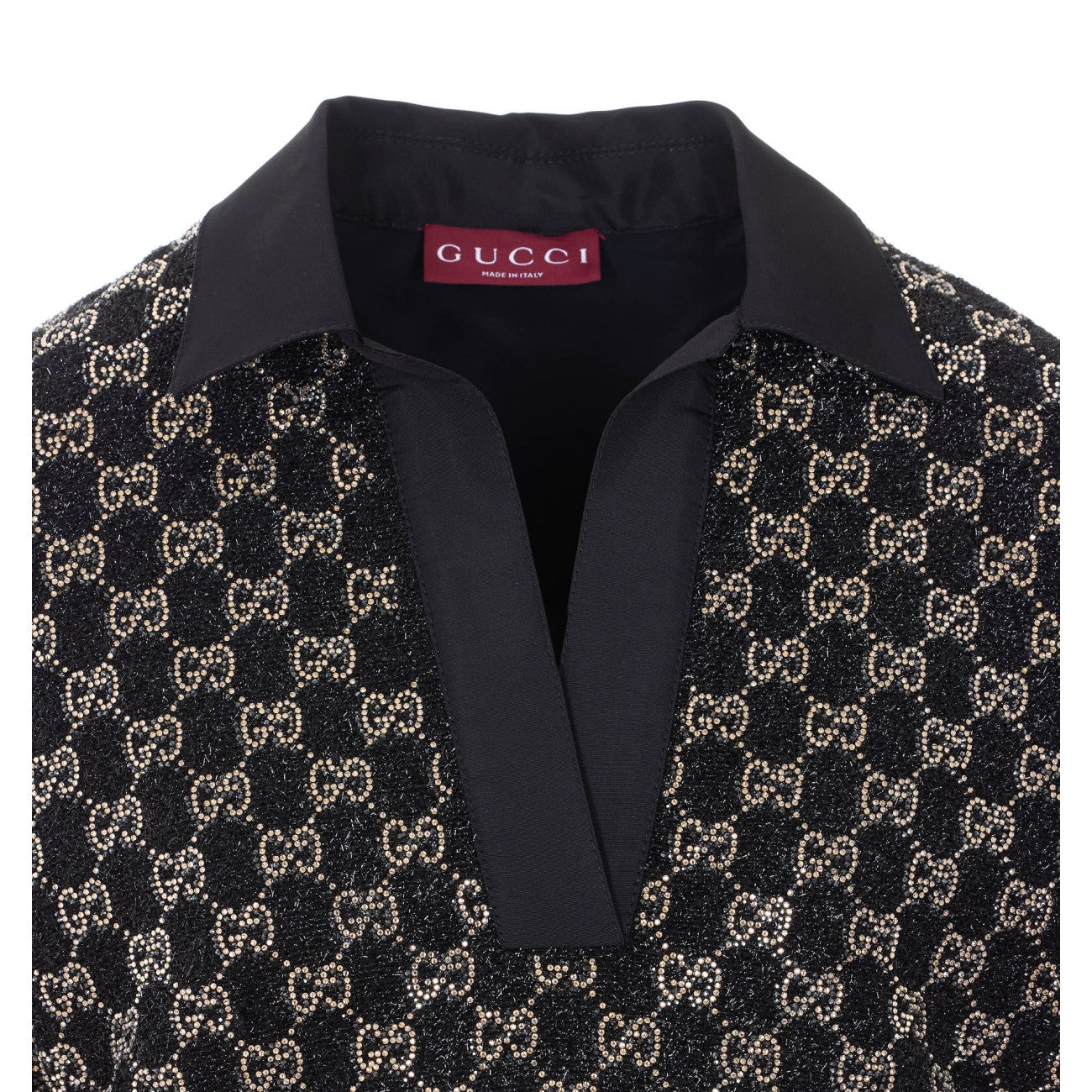 Gucci Women Wool Tweed Lame' Top