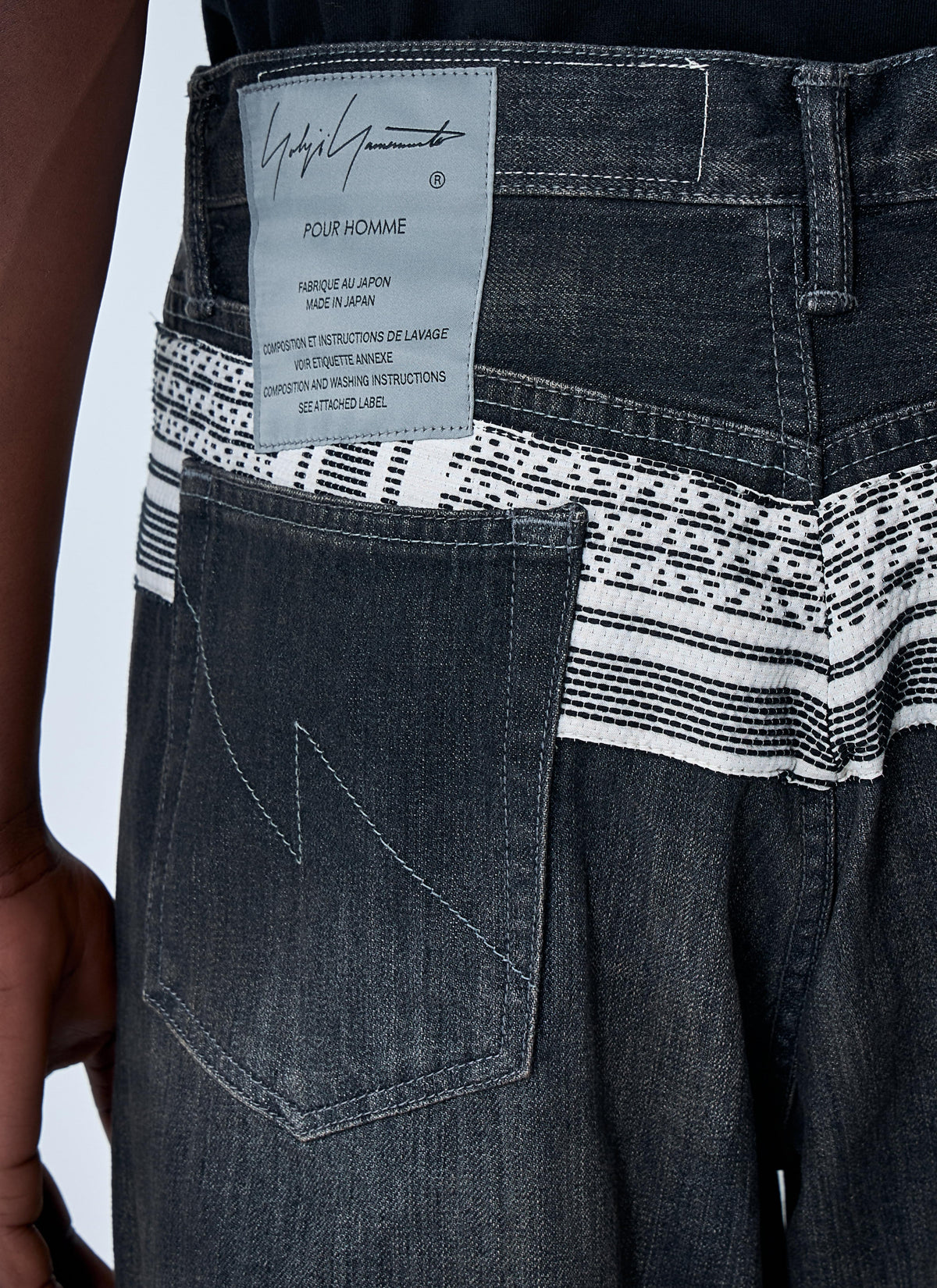 Yohji Yamamoto Men X Neighborhood Savage Denim Dp Basic Jeans YOHJI YAMAMOTO