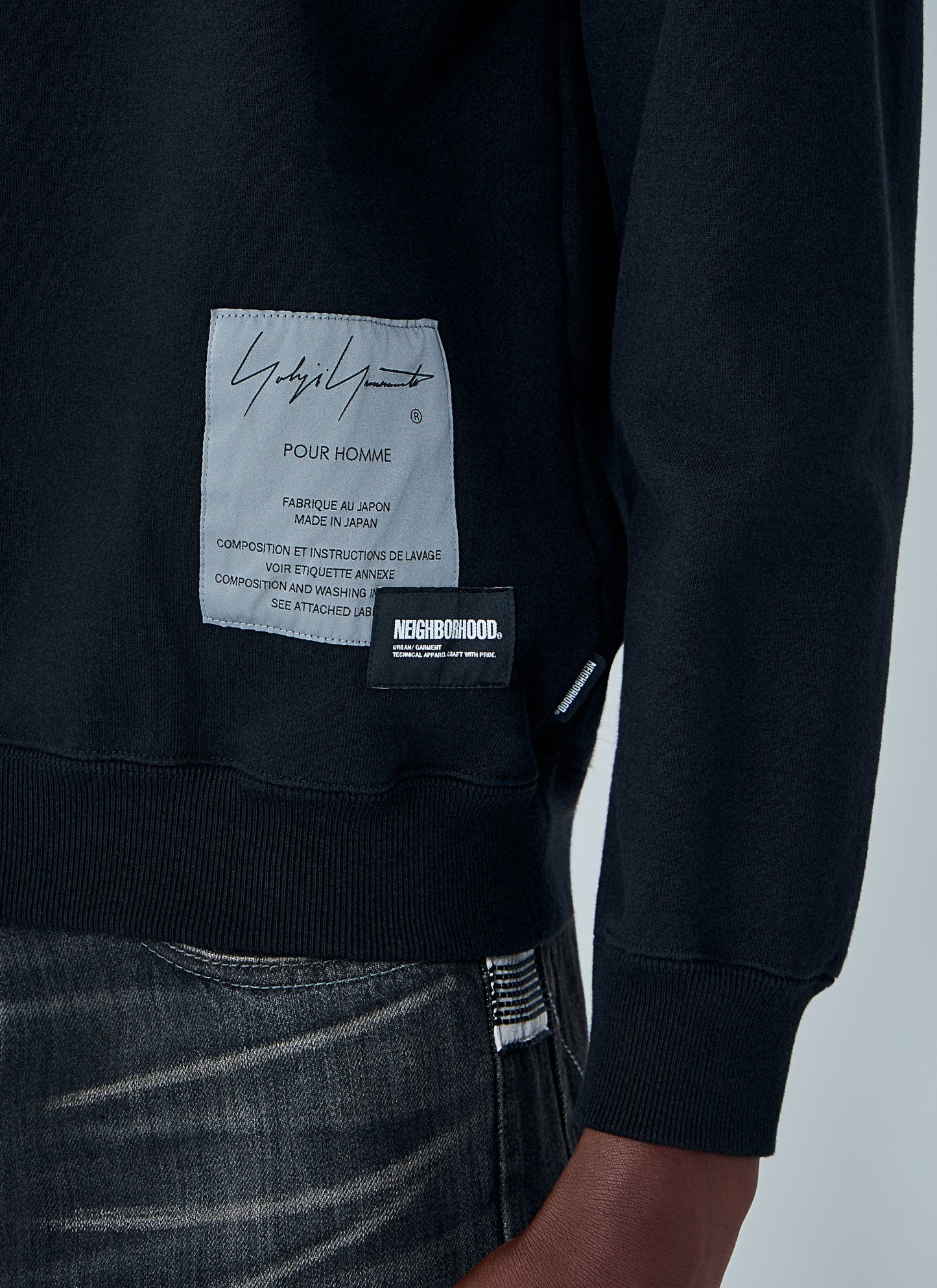 Yohji Yamamoto Men X Neighborhood Cotton Sweatshirt YOHJI YAMAMOTO