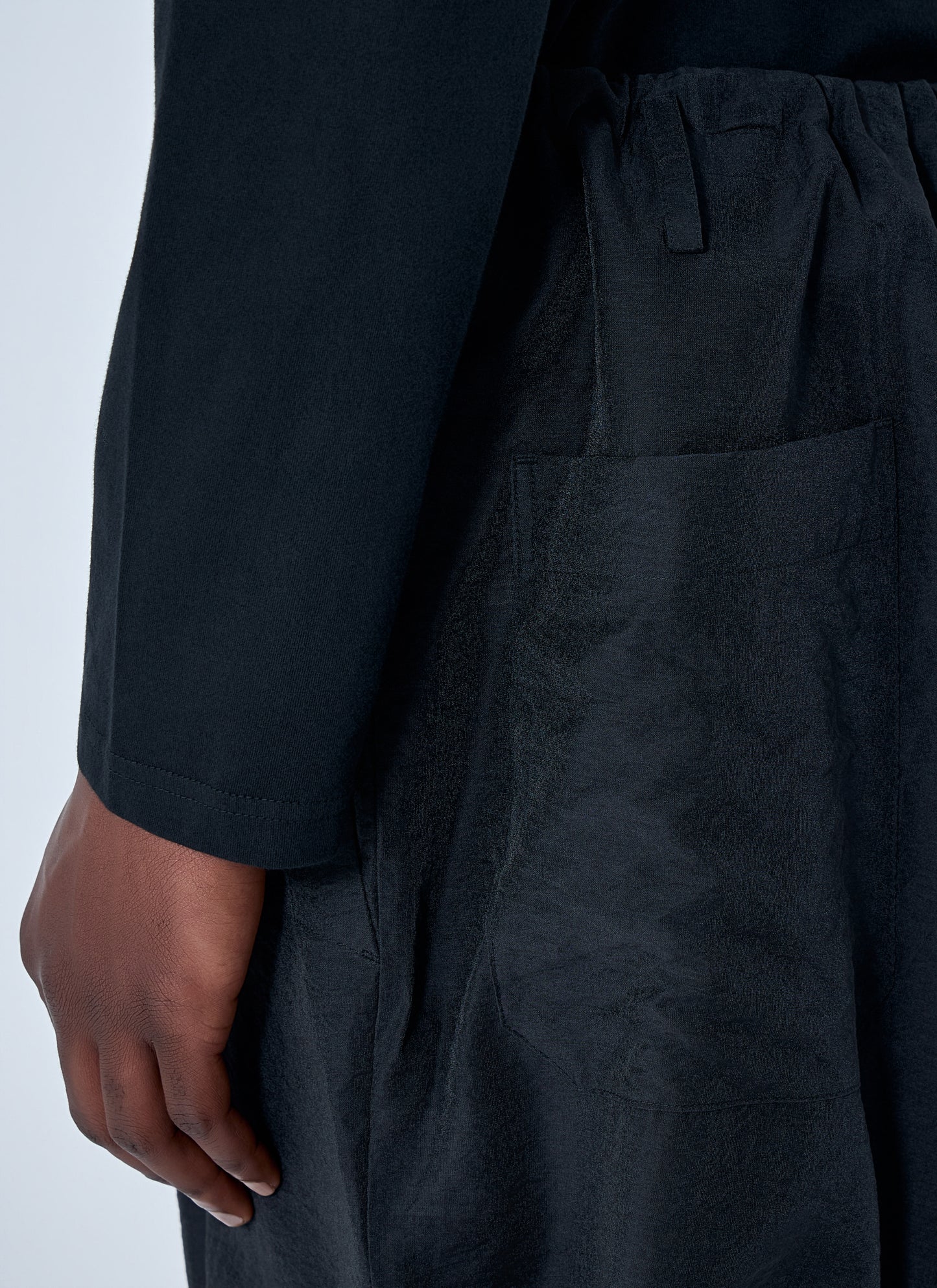 Yohji Yamamoto Men Drawstring Hem Shorts YOHJI YAMAMOTO