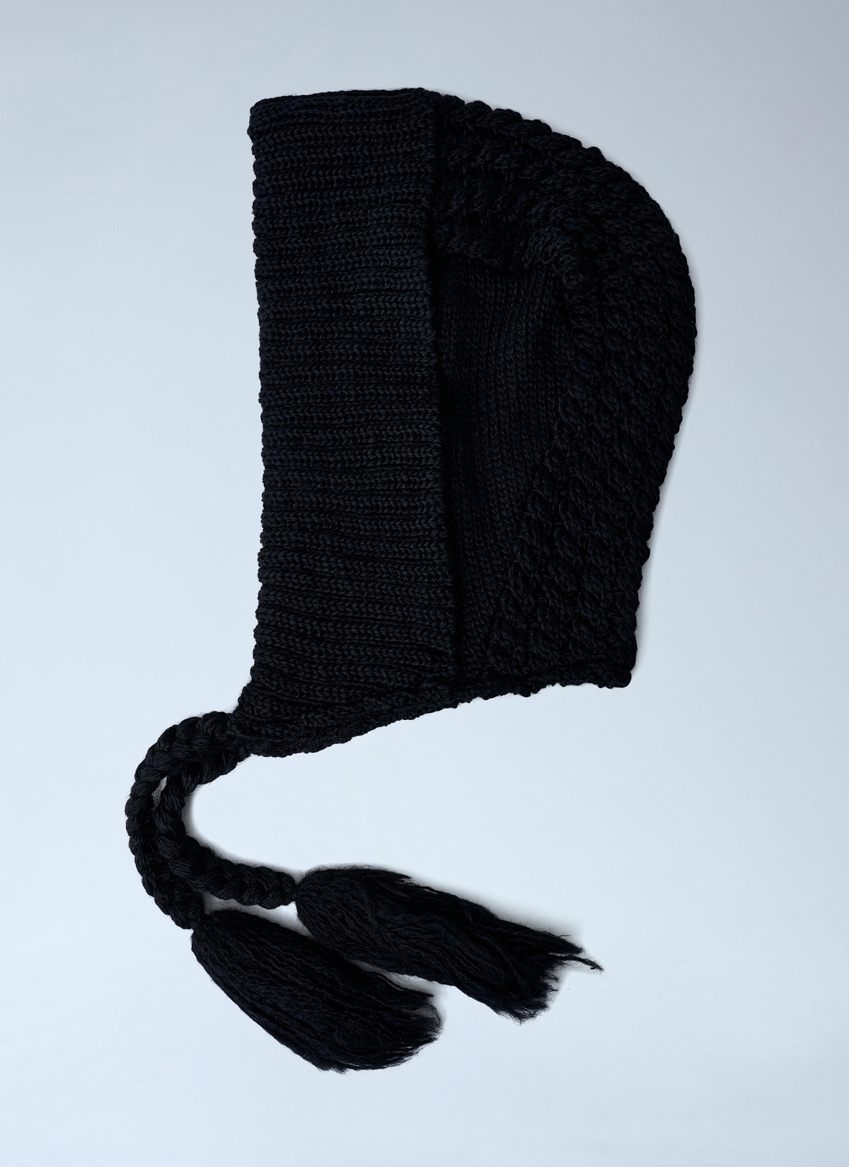 Yohji Yamamoto Women Aran Hooded Hat YOHJI YAMAMOTO