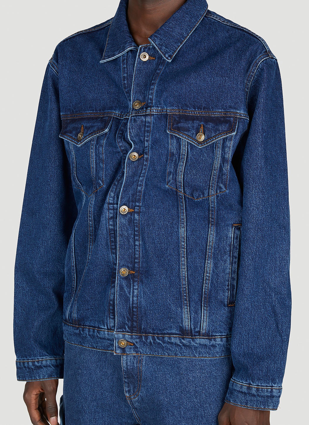 Y/Project Men Wire Denim Jacket Y PROJECT