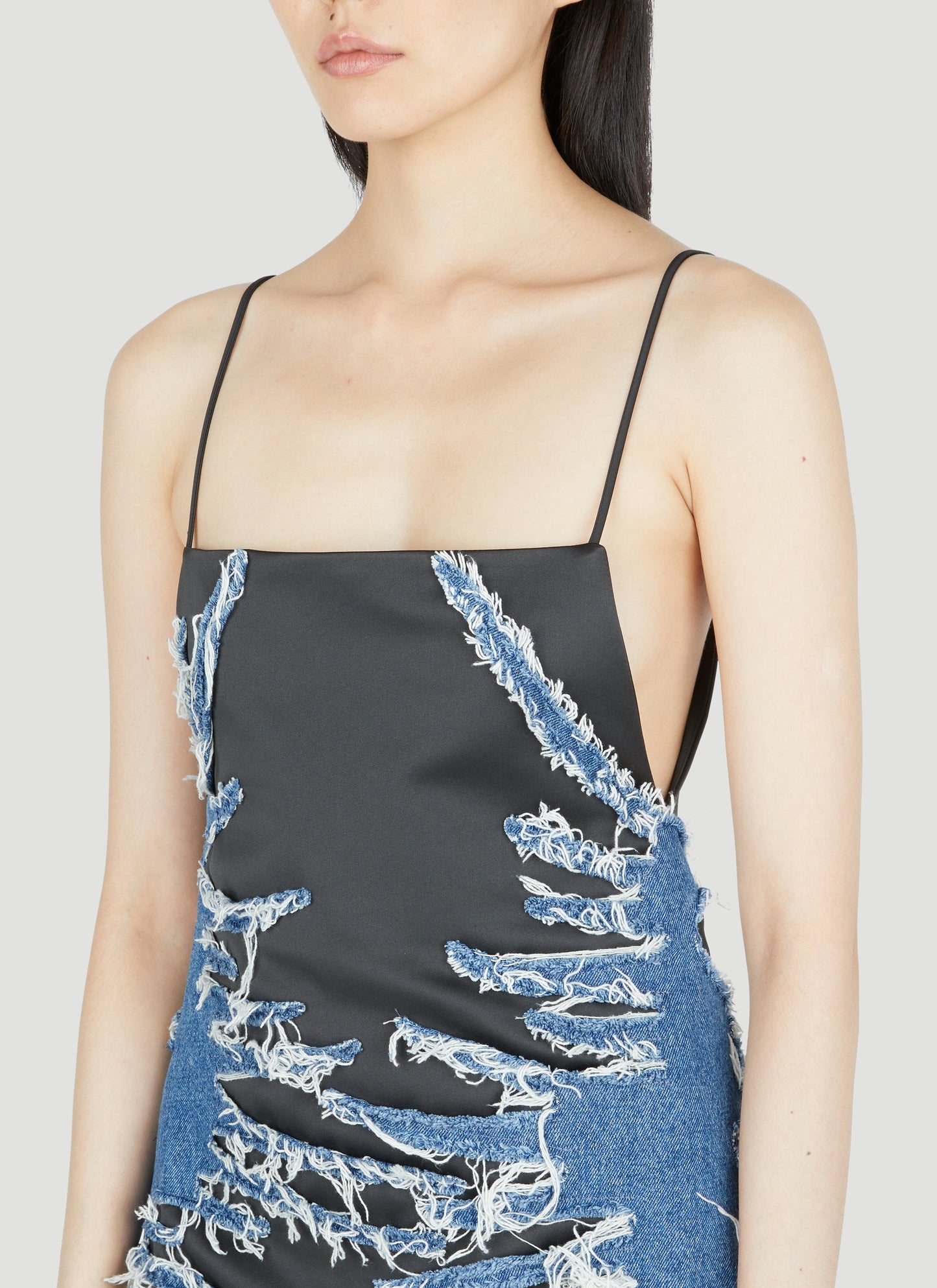 Y/Project Women Satin Whisker Dress Y PROJECT