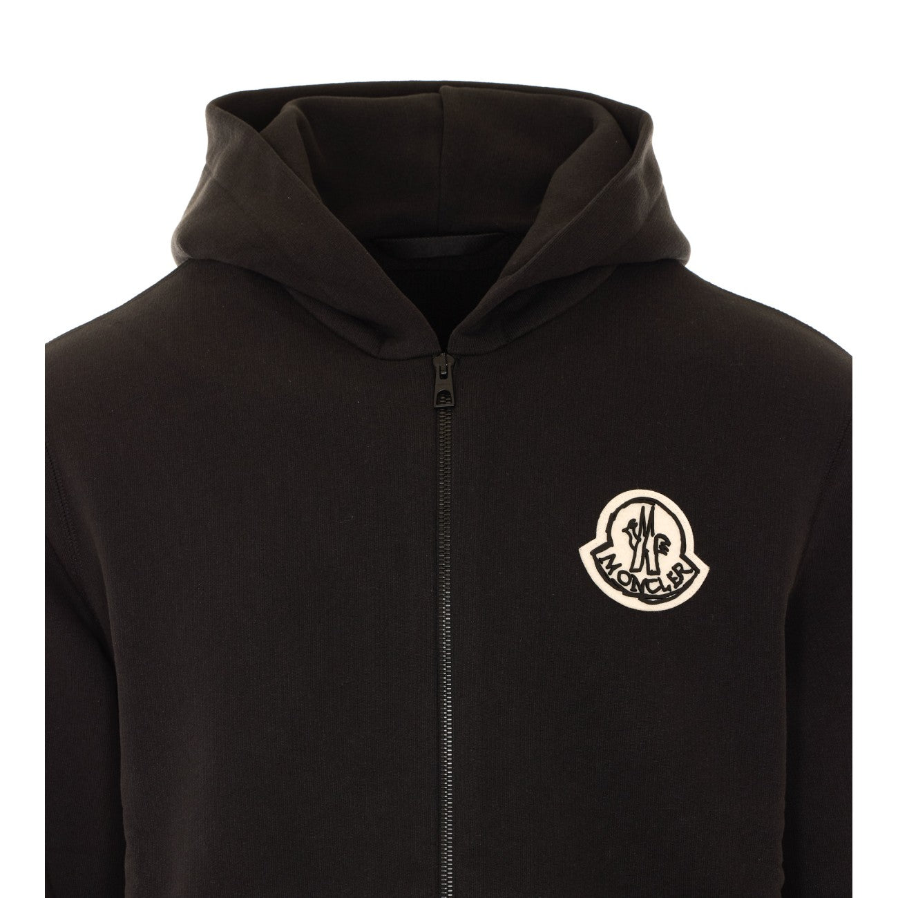 Moncler Men Zip Up Logo Hoodie MONCLER