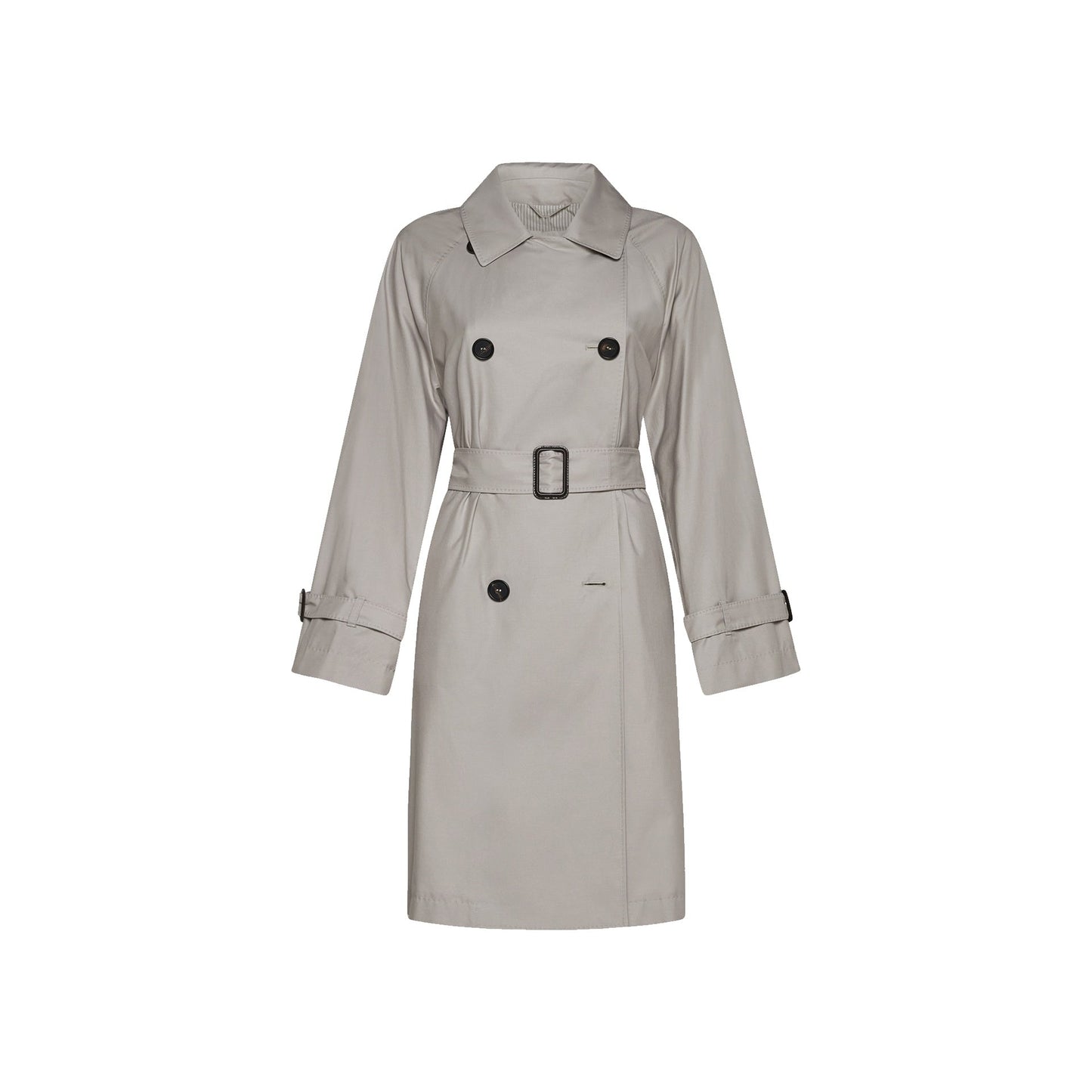 Max Mara The Cube Blend Cotton Trench Coat Women MAX MARA THE CUBE